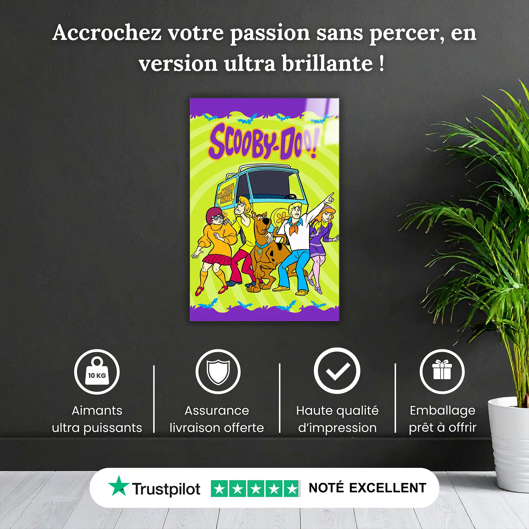 Tableau Scooby-Doo! Affiche