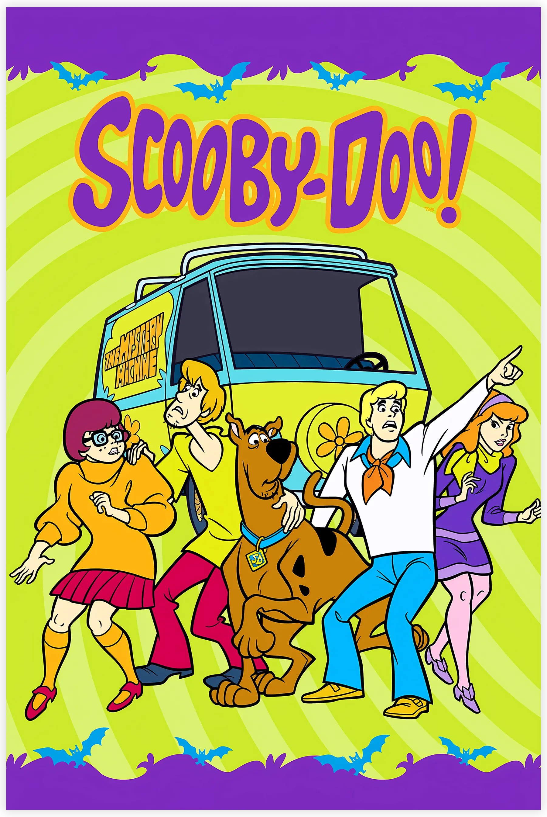 Tableau Scooby-Doo! Affiche