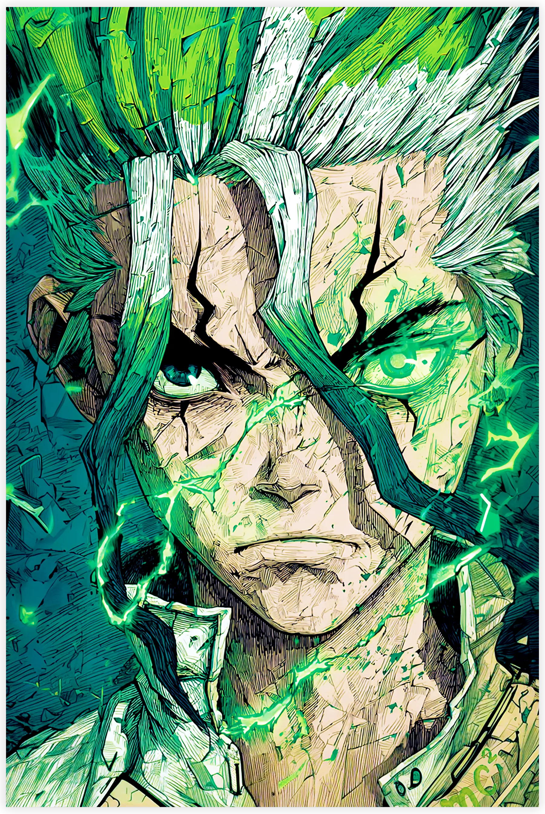 tableau-senku-Dr-Stone | DreamWay