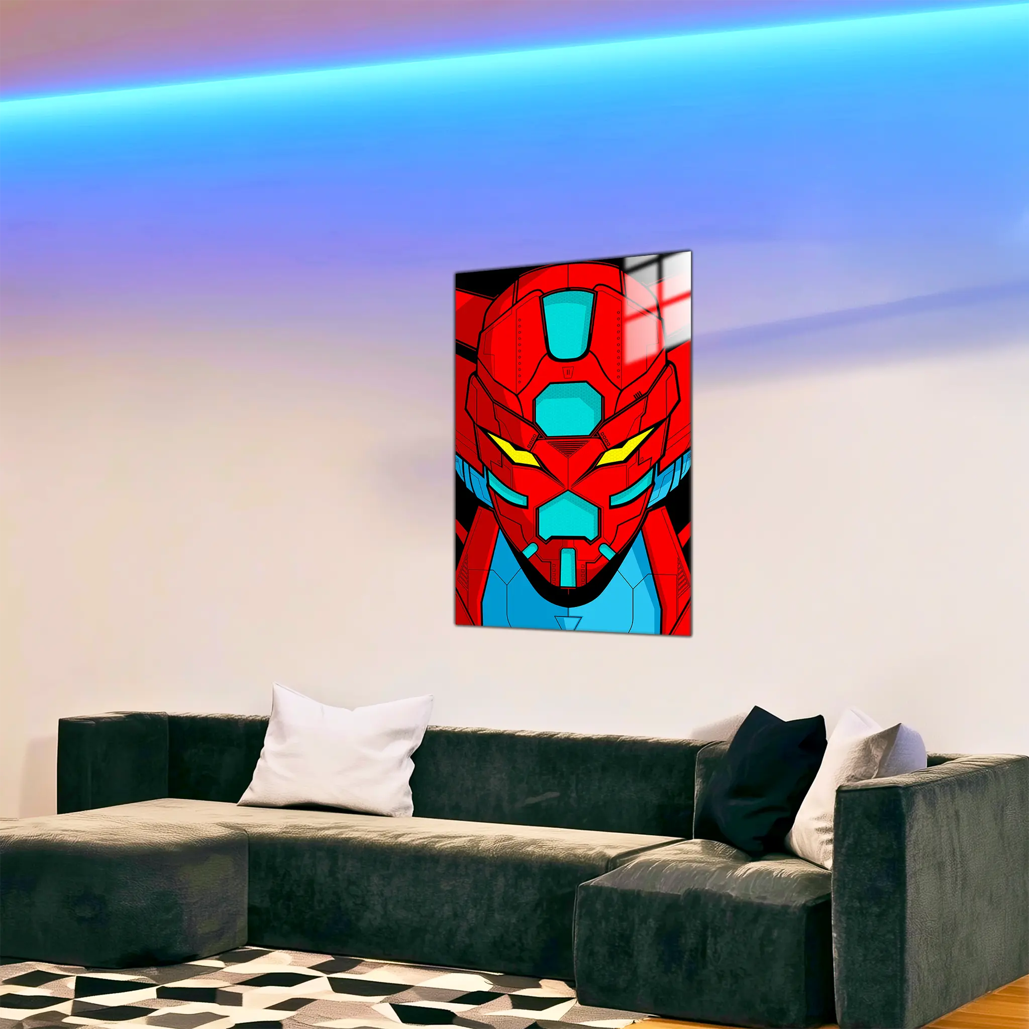 tableau-shin-getter-dans-le-salon | DreamWay