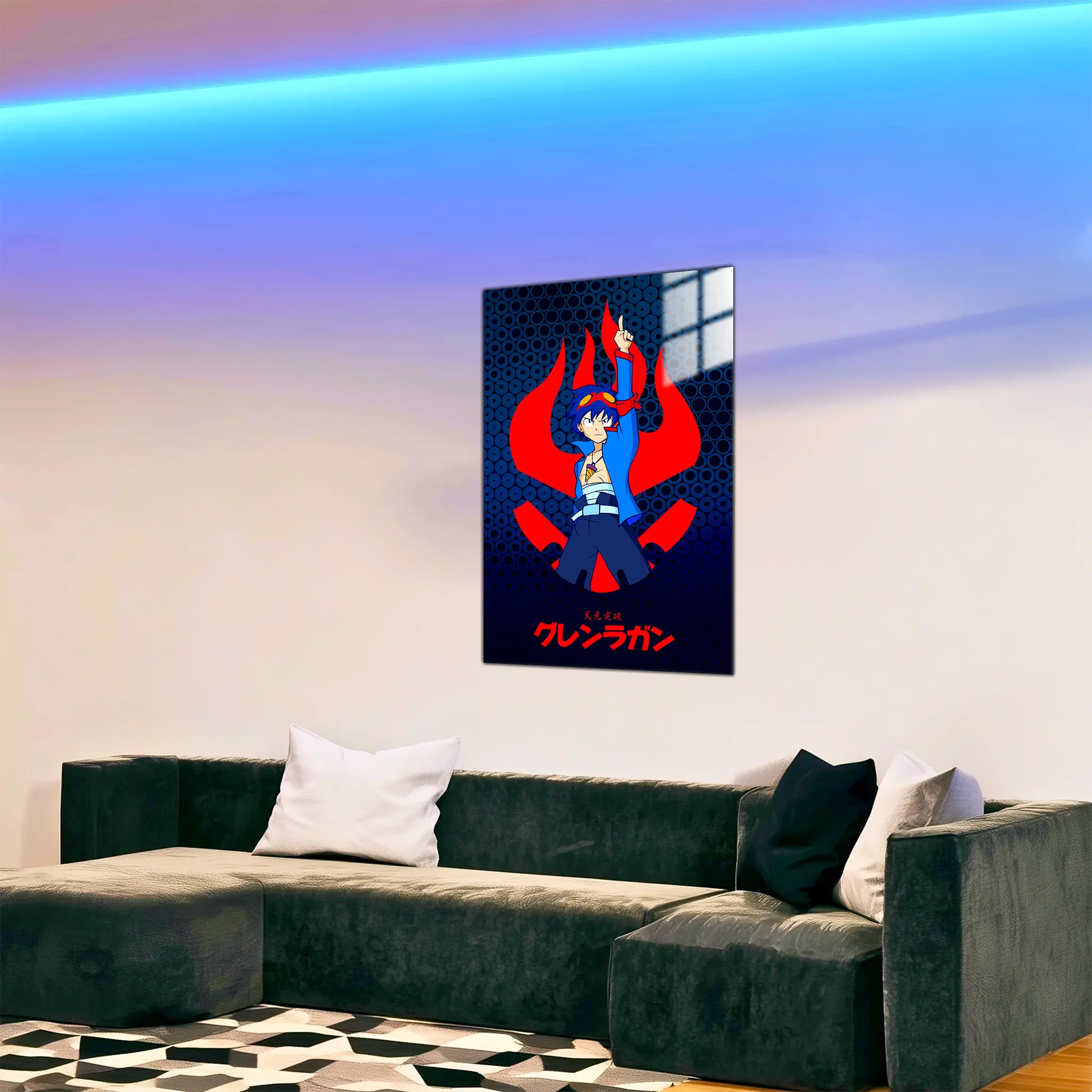 tableau-simon-gurren-lagann-dans-le-salon | DreamWay