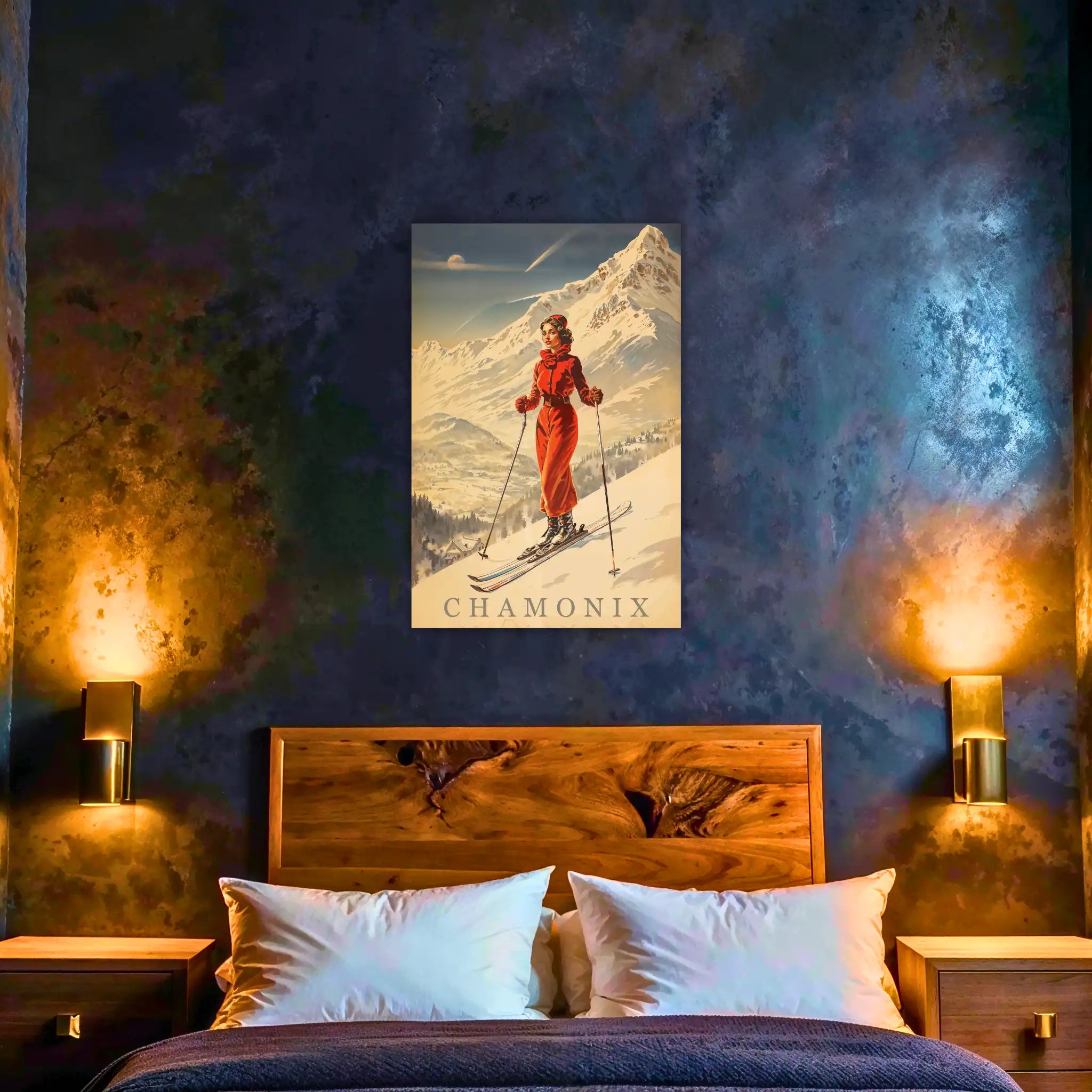 tableau-ski-vintage | DreamWay