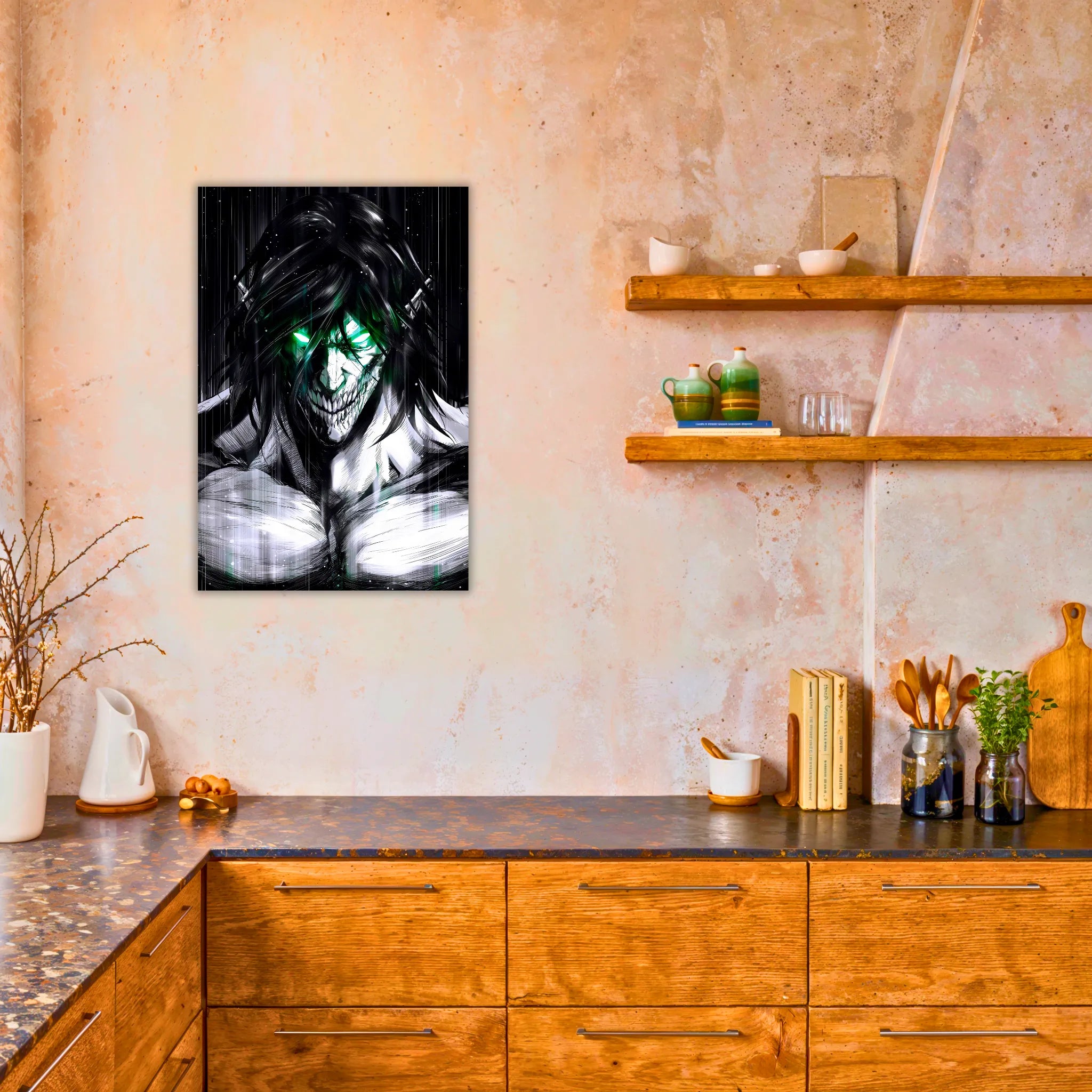 Tableau SNK Eren En Titan