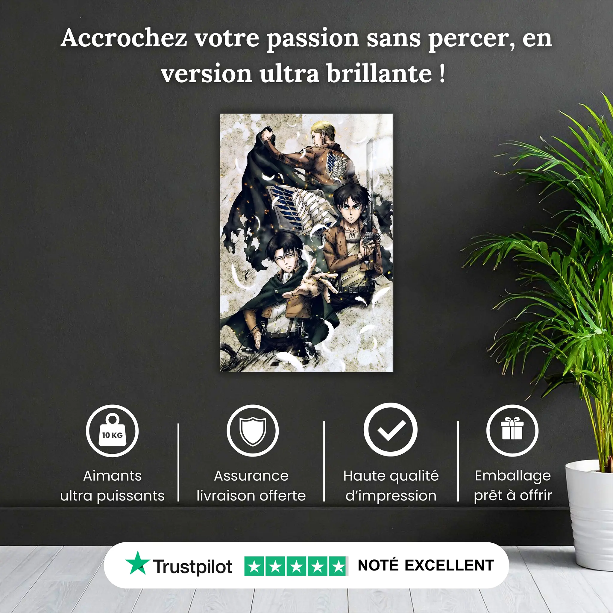 tableau-snk-eren-et-levi-et-erwin-pourquoi-acheter | DreamWay