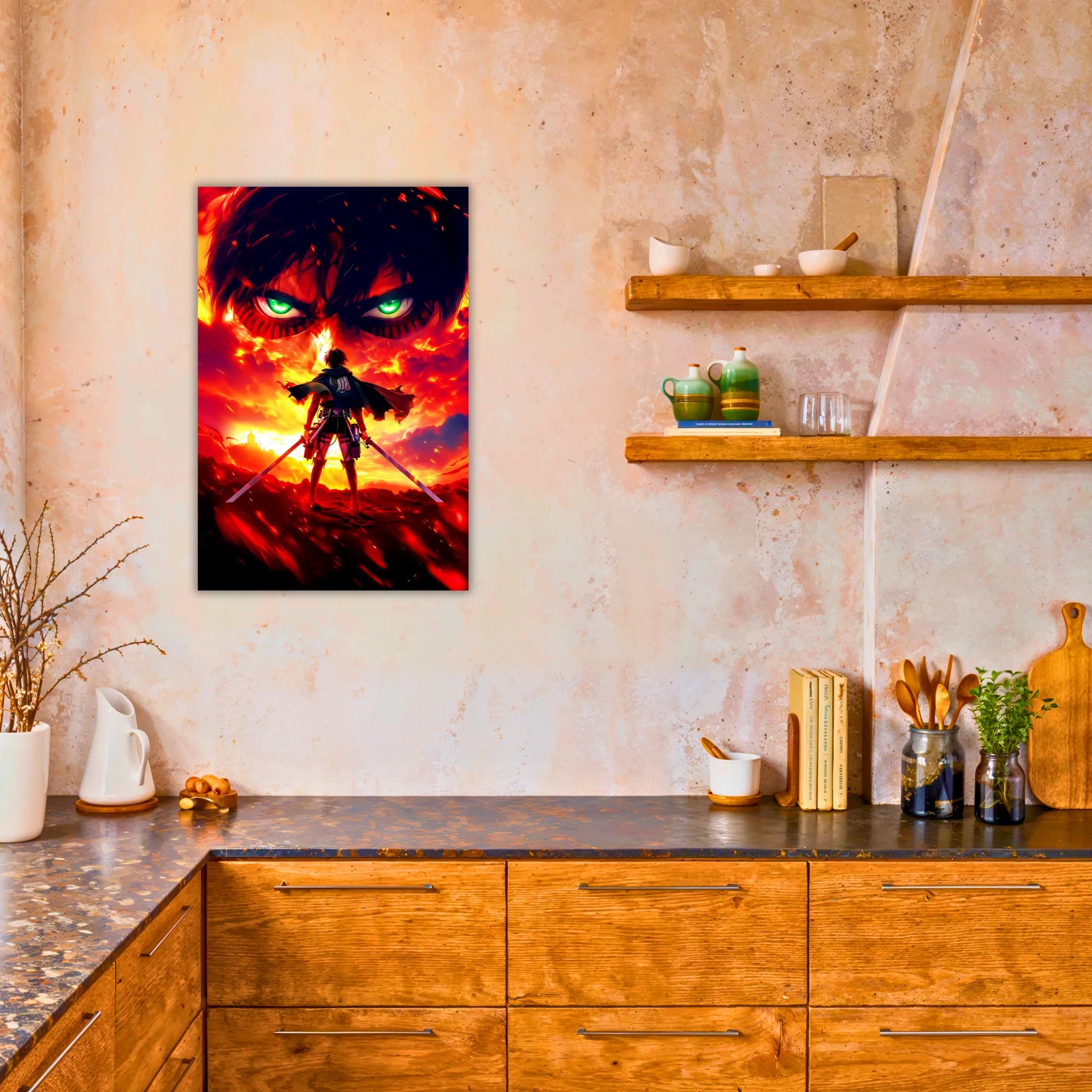 Tableau SNK Eren Titan
