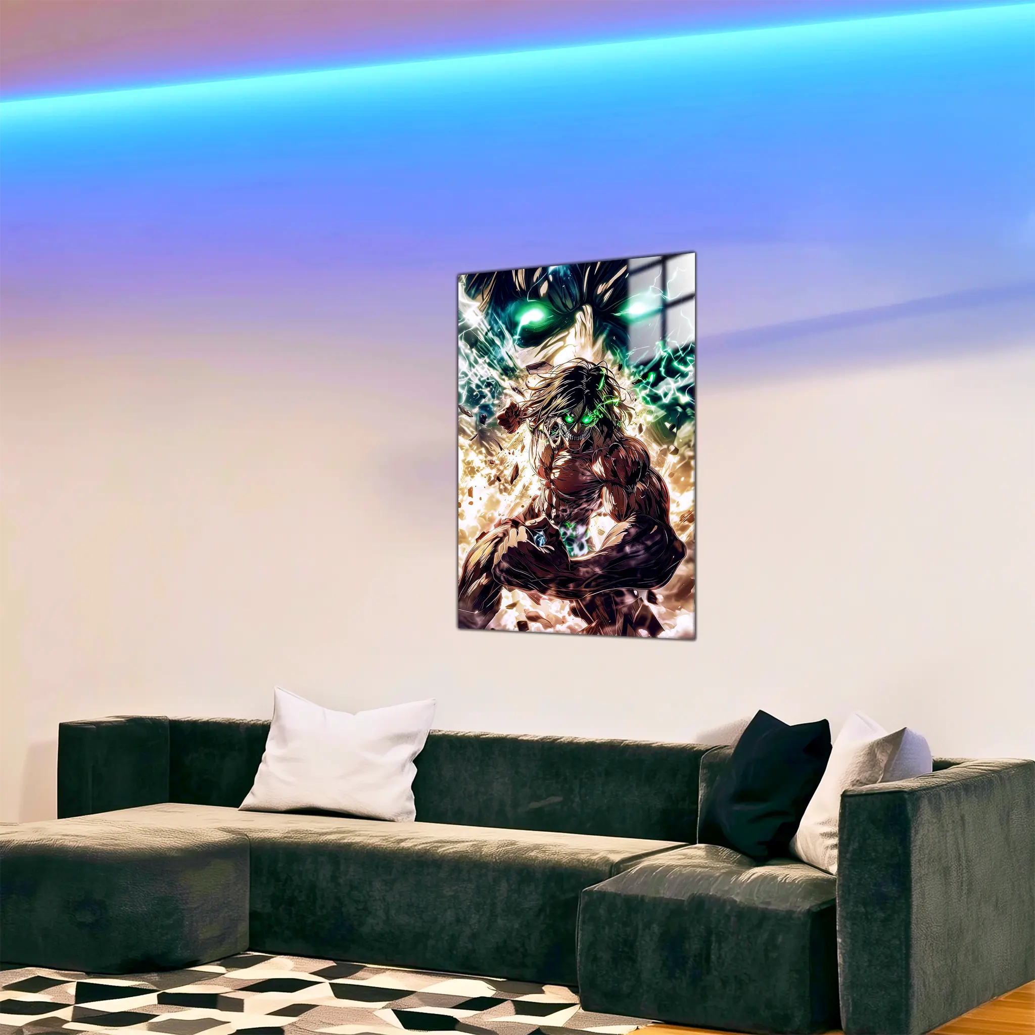 tableau-snk-eren-titan-transformation-dans-le-salon | DreamWay