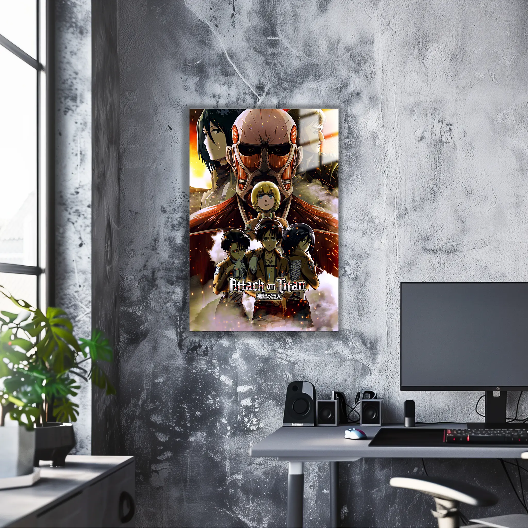 tableau-snk-les-heros-et-le-titan-colossal | DreamWay