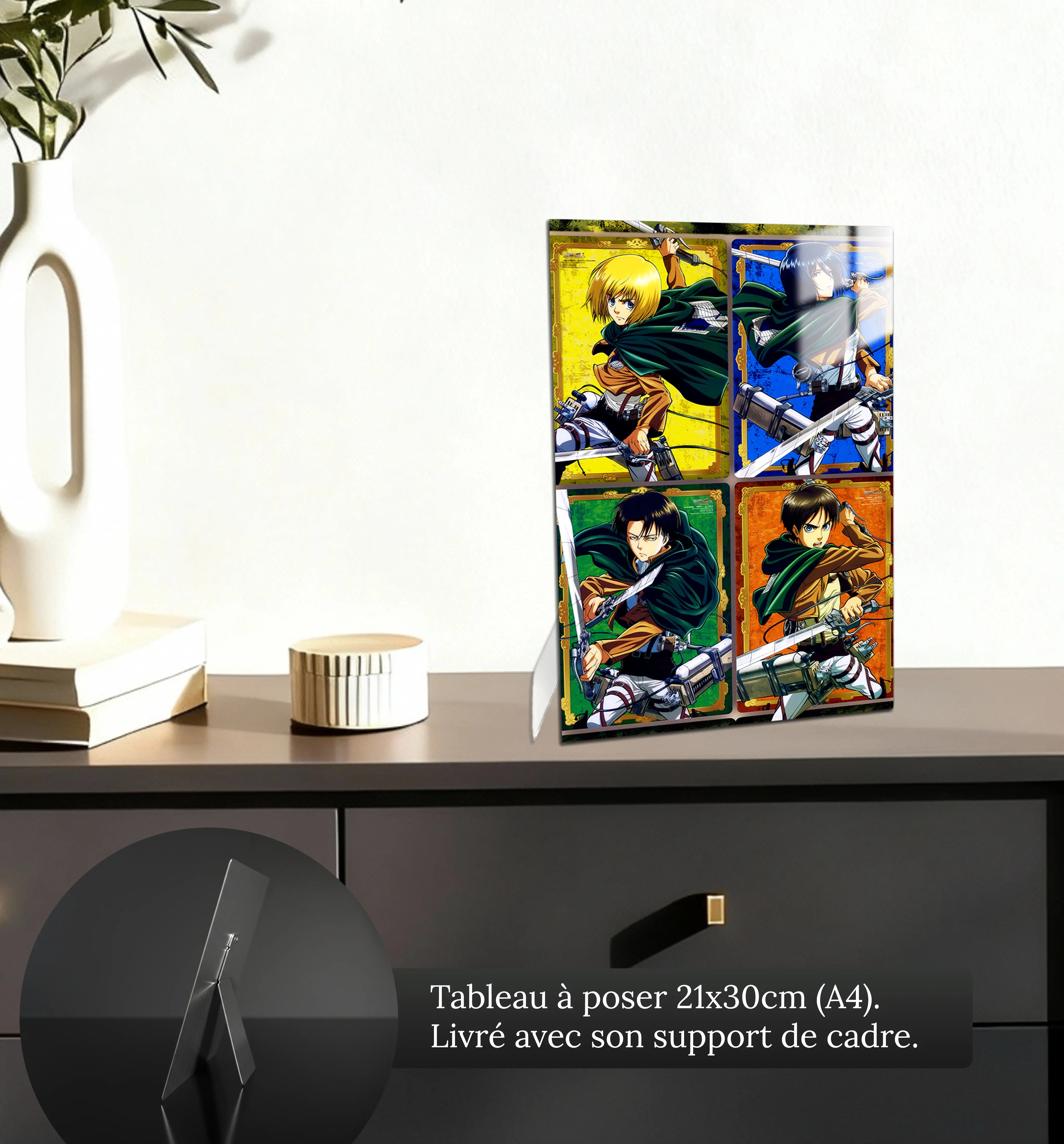 tableau-snk-les-heros-portrait-petit-format-a-poser-sur-meuble | DreamWay