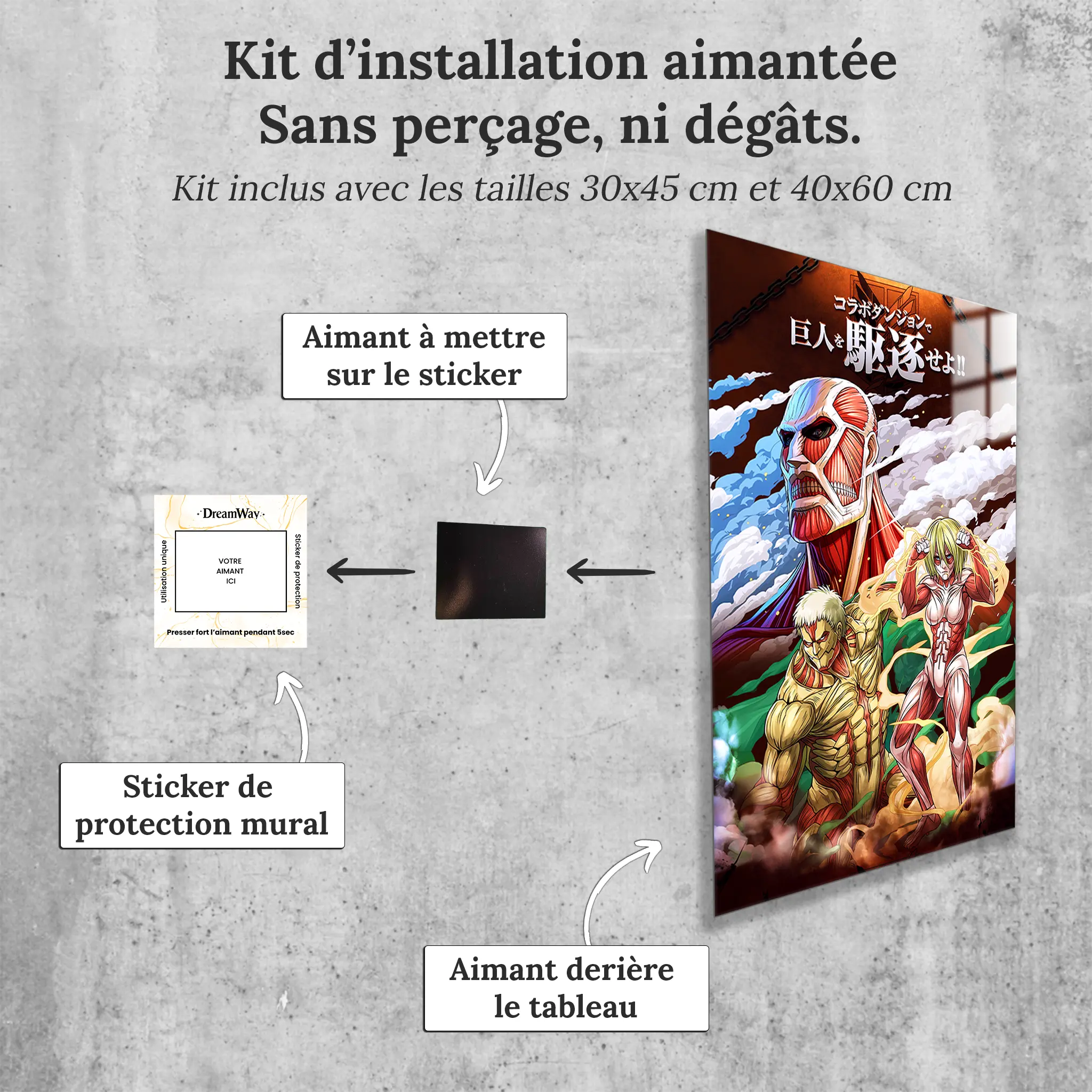 tableau-snk-les-titans-avec-installation-aimantee | DreamWay