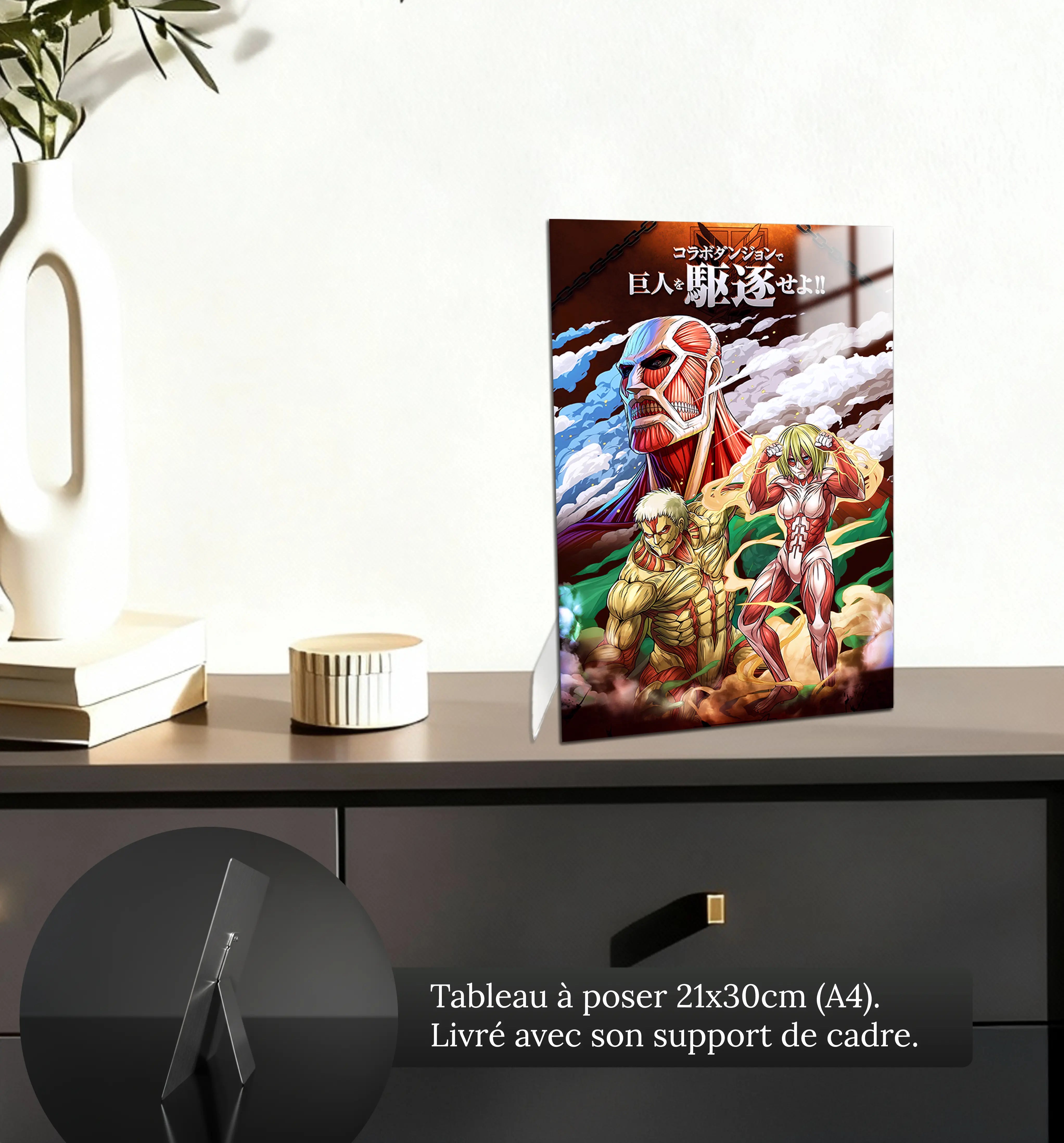 tableau-snk-les-titans-petit-format-a-poser-sur-meuble | DreamWay