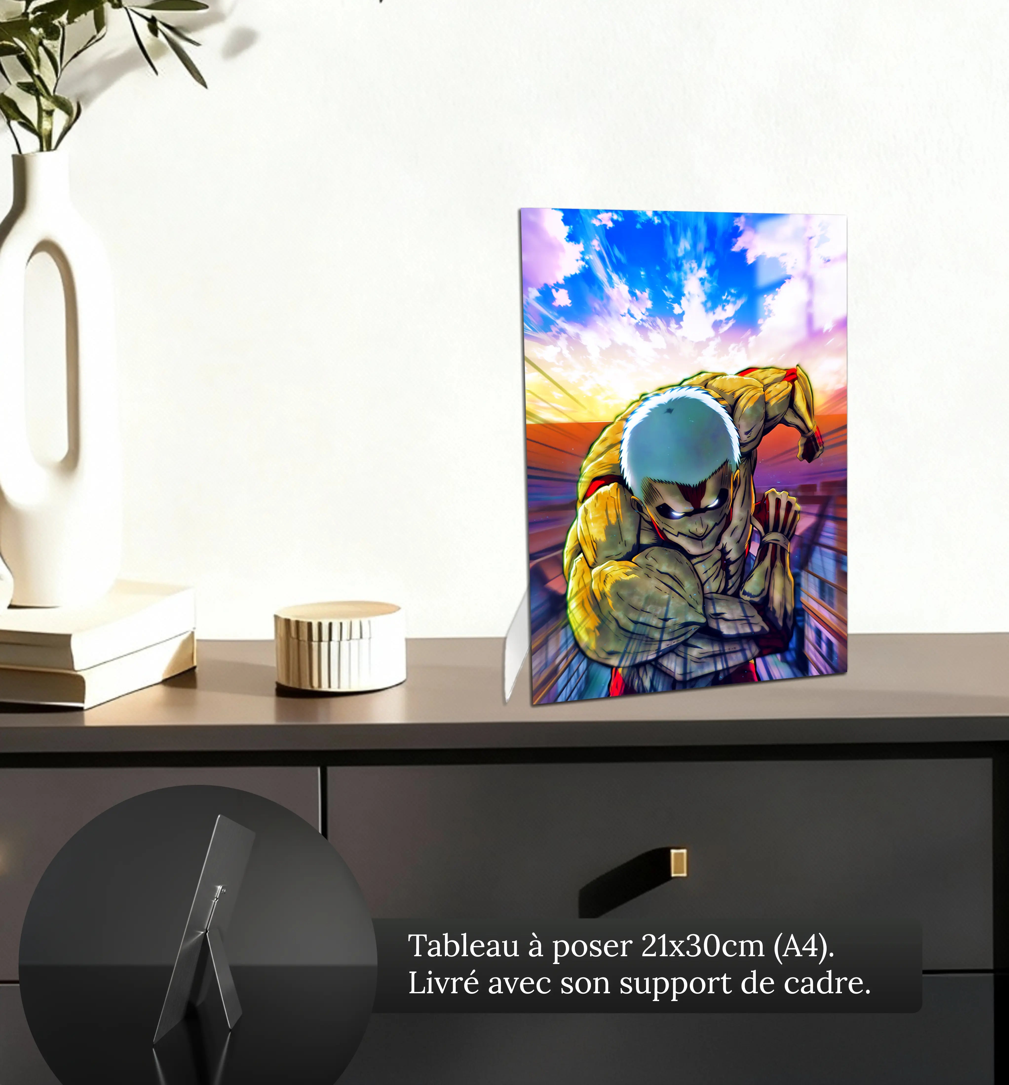 tableau-snk-titan-cuirasse-petit-format-a-poser-sur-meuble | DreamWay