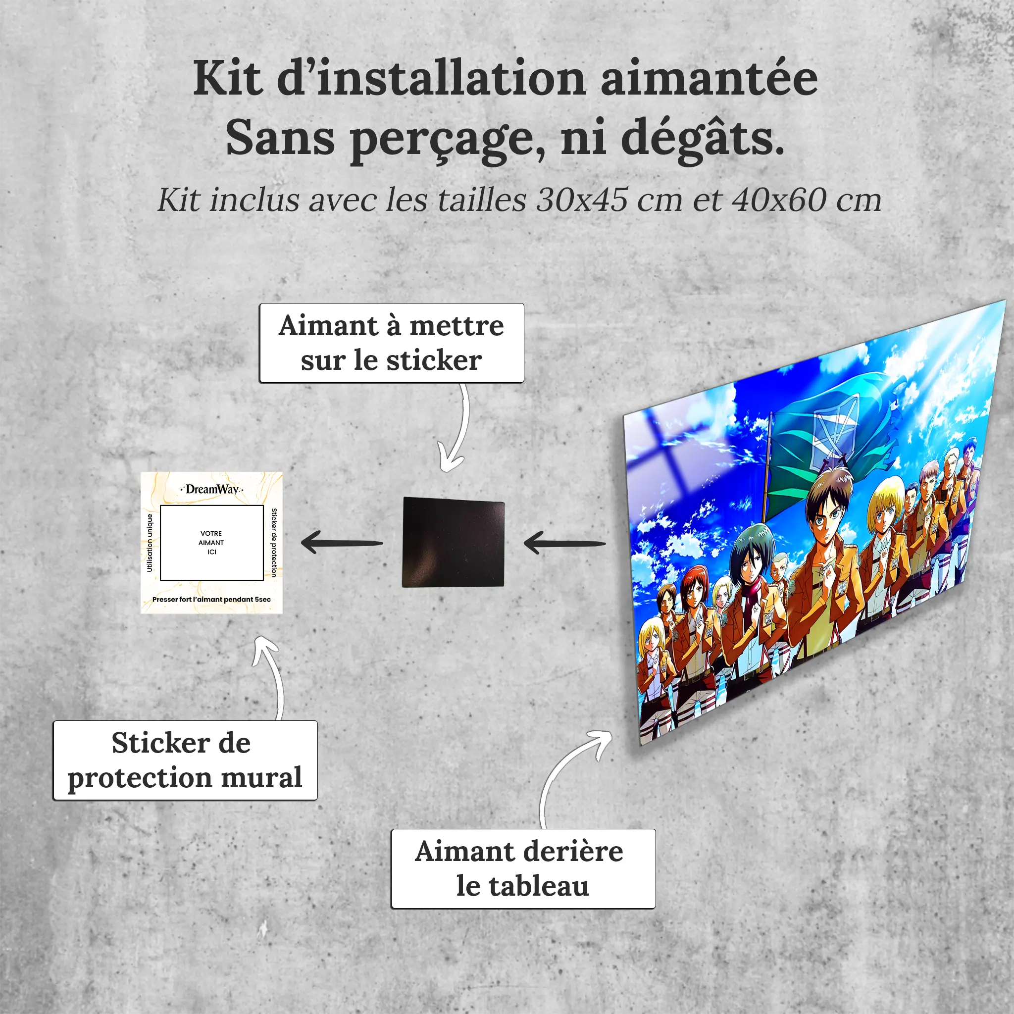 tableau-snk-tous-les-heros-avec-installation-aimantee | DreamWay