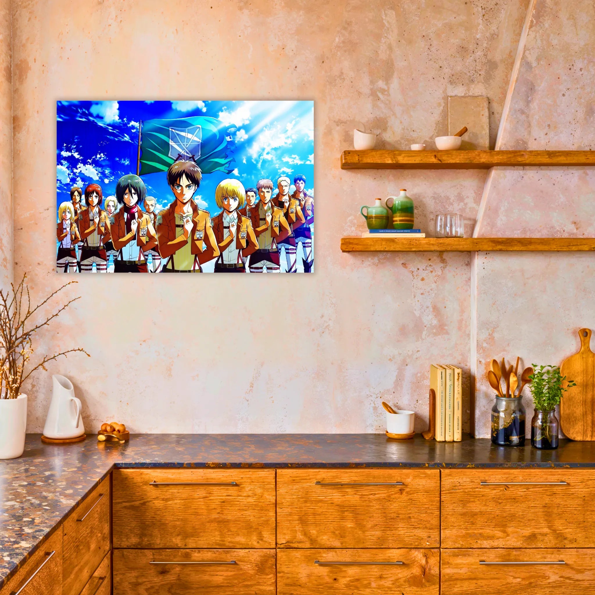 Tableau SNK Tous Les Héros
