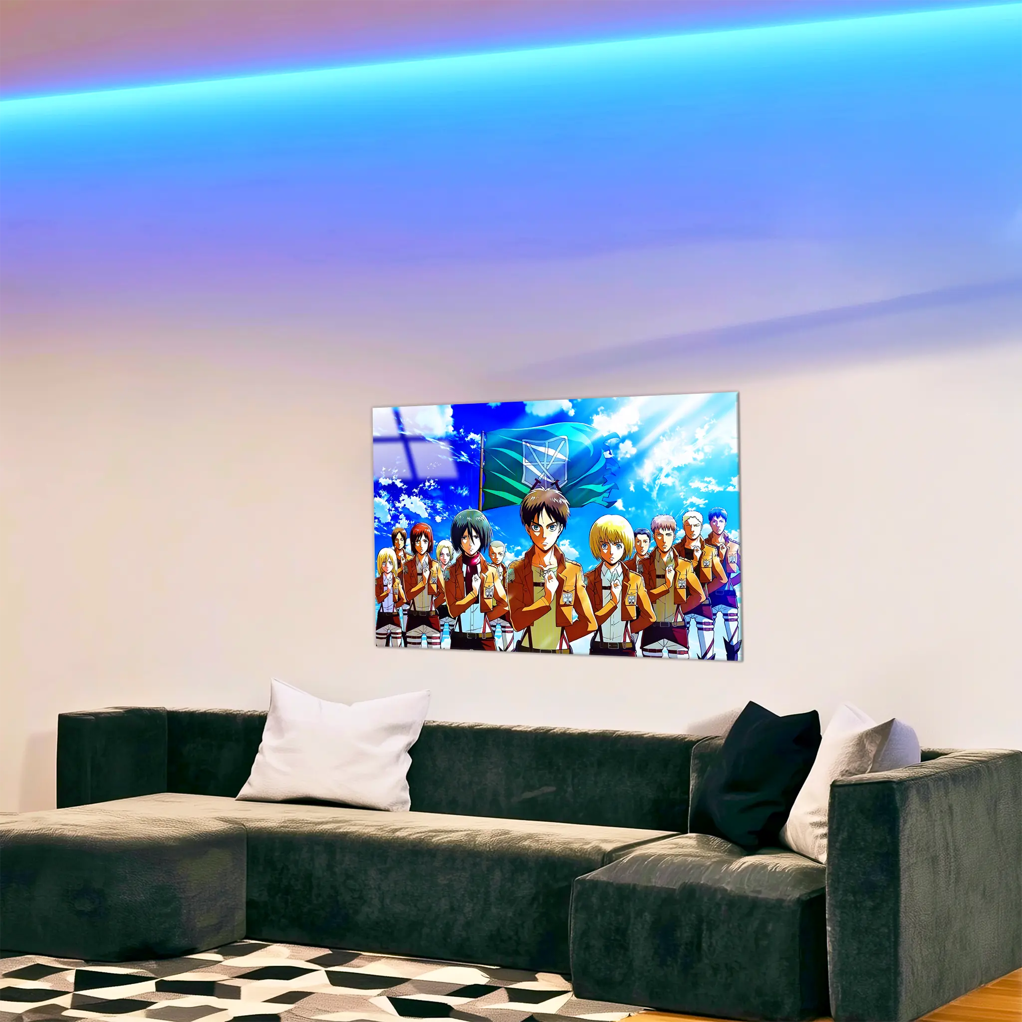 tableau-snk-tous-les-heros-dans-le-salon | DreamWay