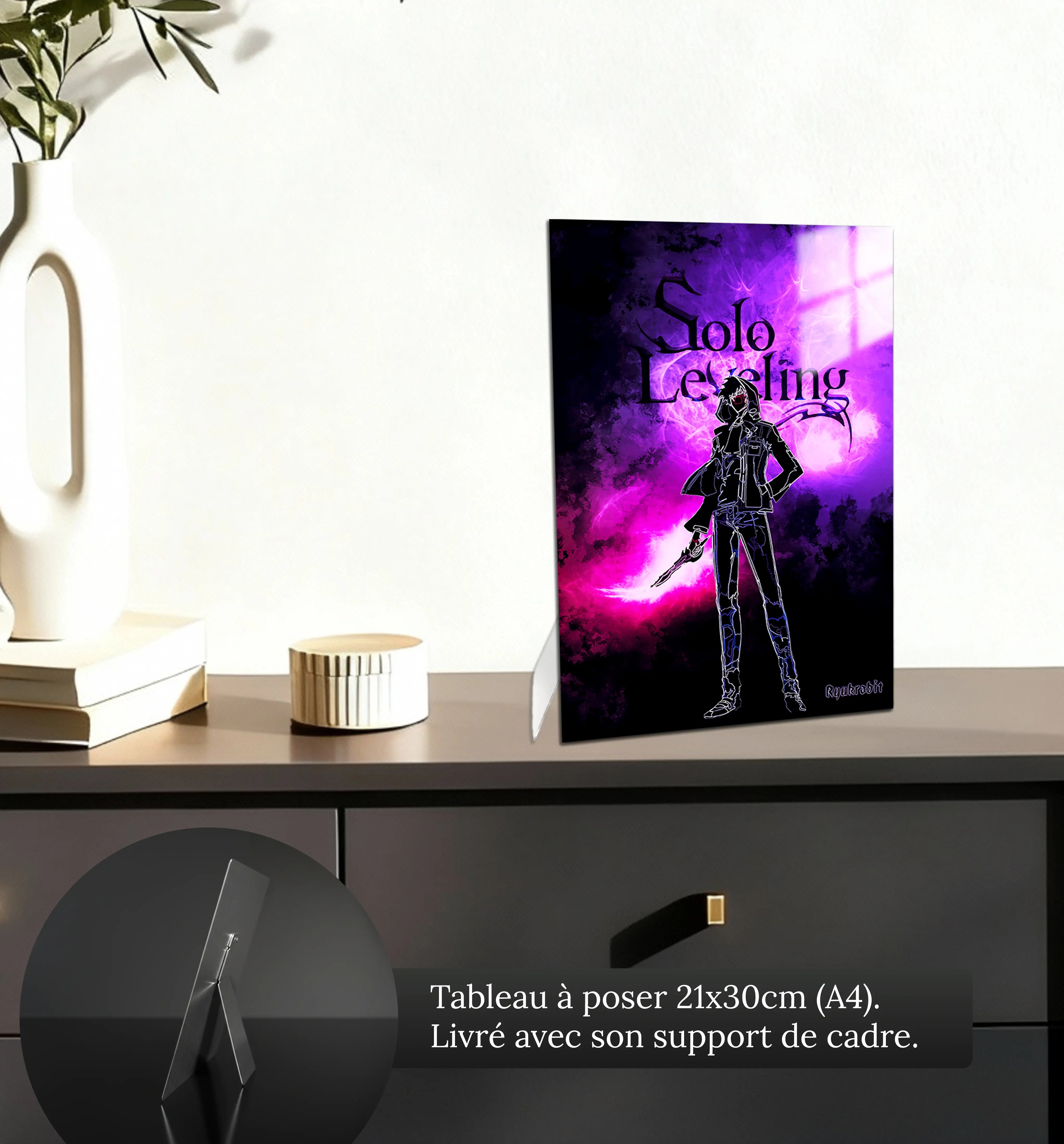 tableau-solo-leveling-colore-petit-format-a-poser-sur-meuble | DreamWay