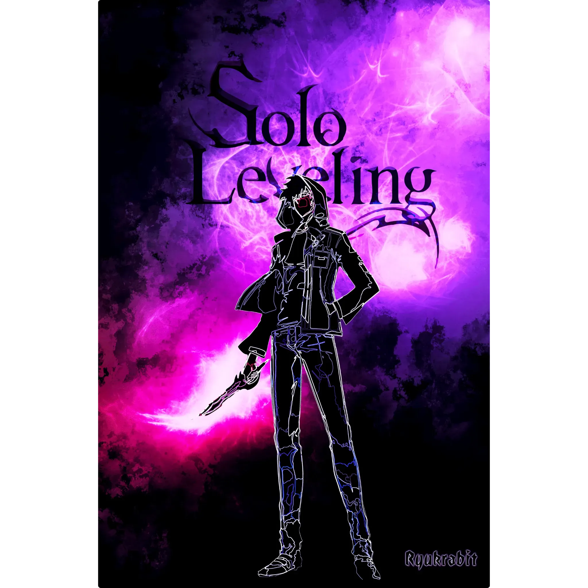Tableau Solo Leveling Coloré