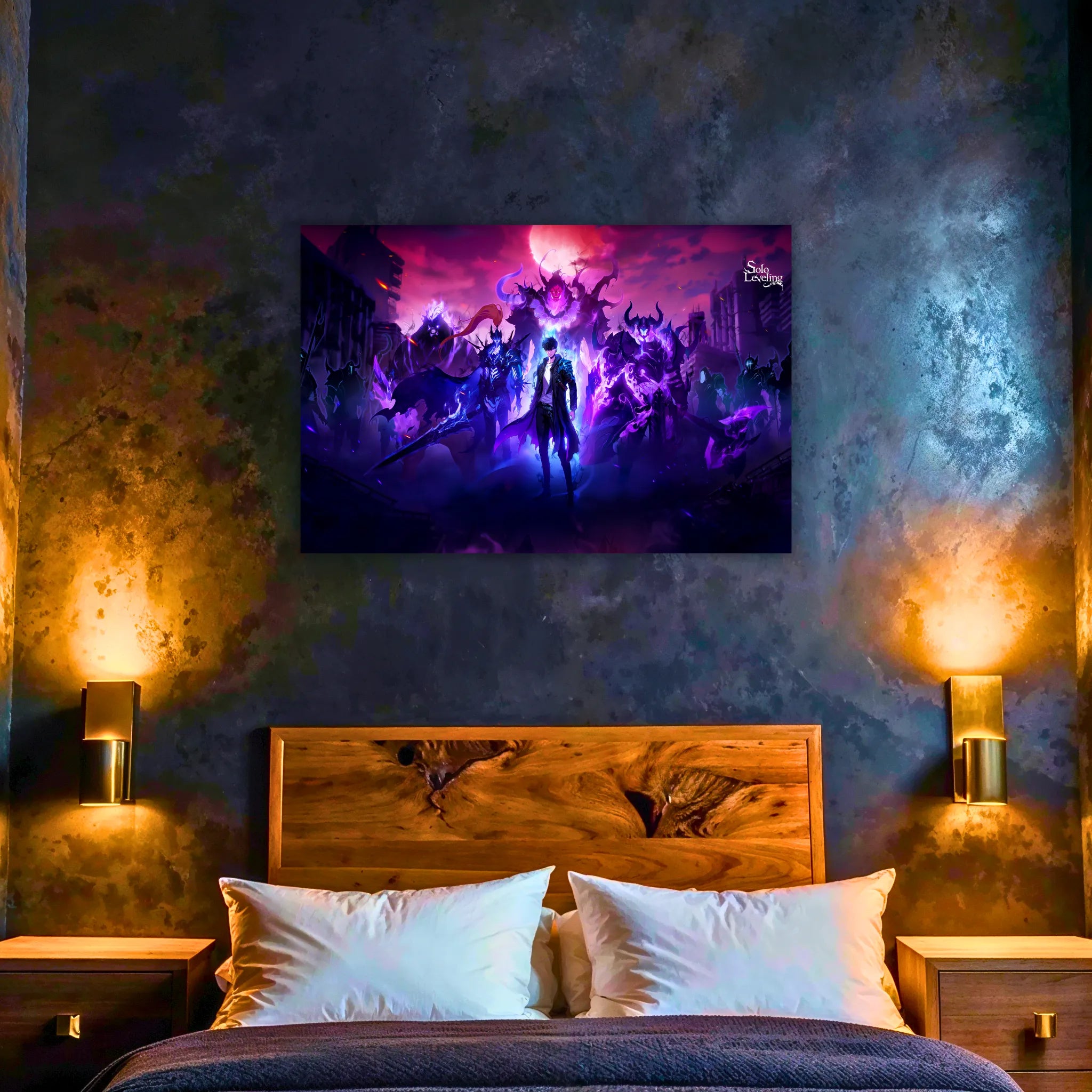 tableau-solo-leveling-jin-woo-et-ses-ombres | DreamWay