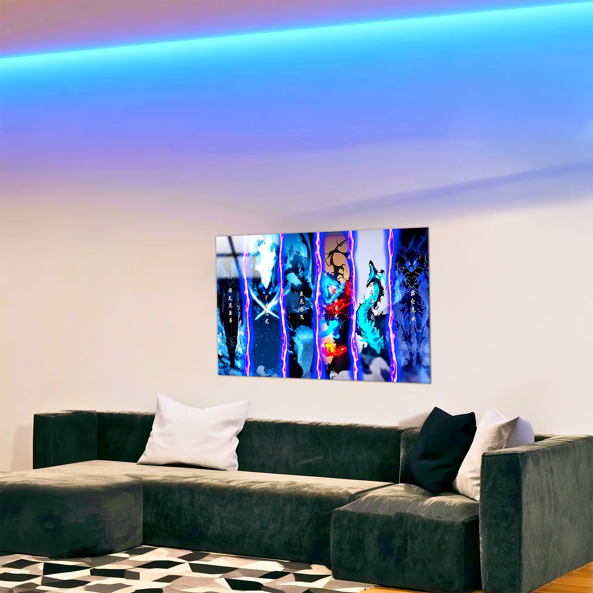 tableau-solo-leveling-les-ombres-dans-le-salon | DreamWay