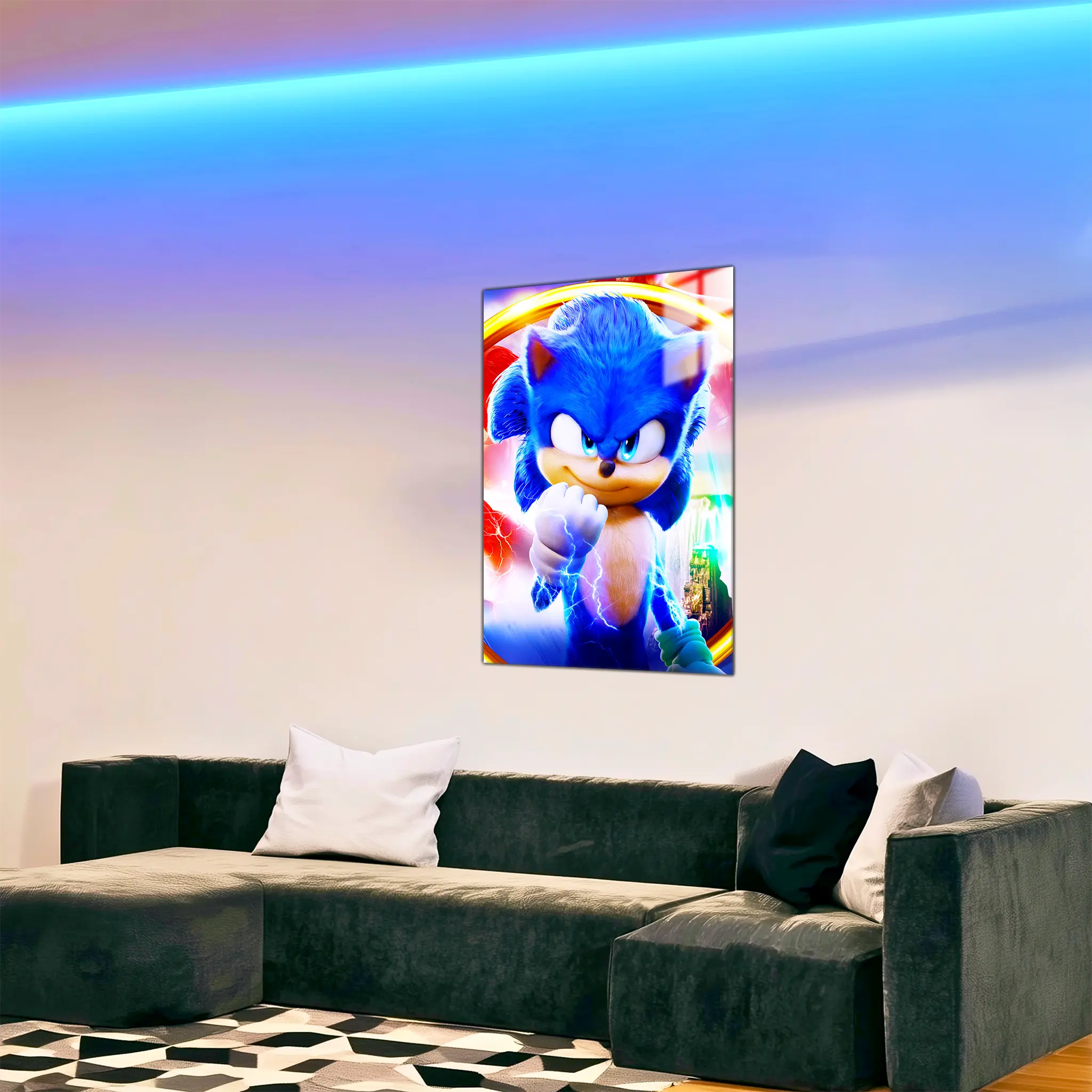 tableau-sonic-dans-le-salon | DreamWay