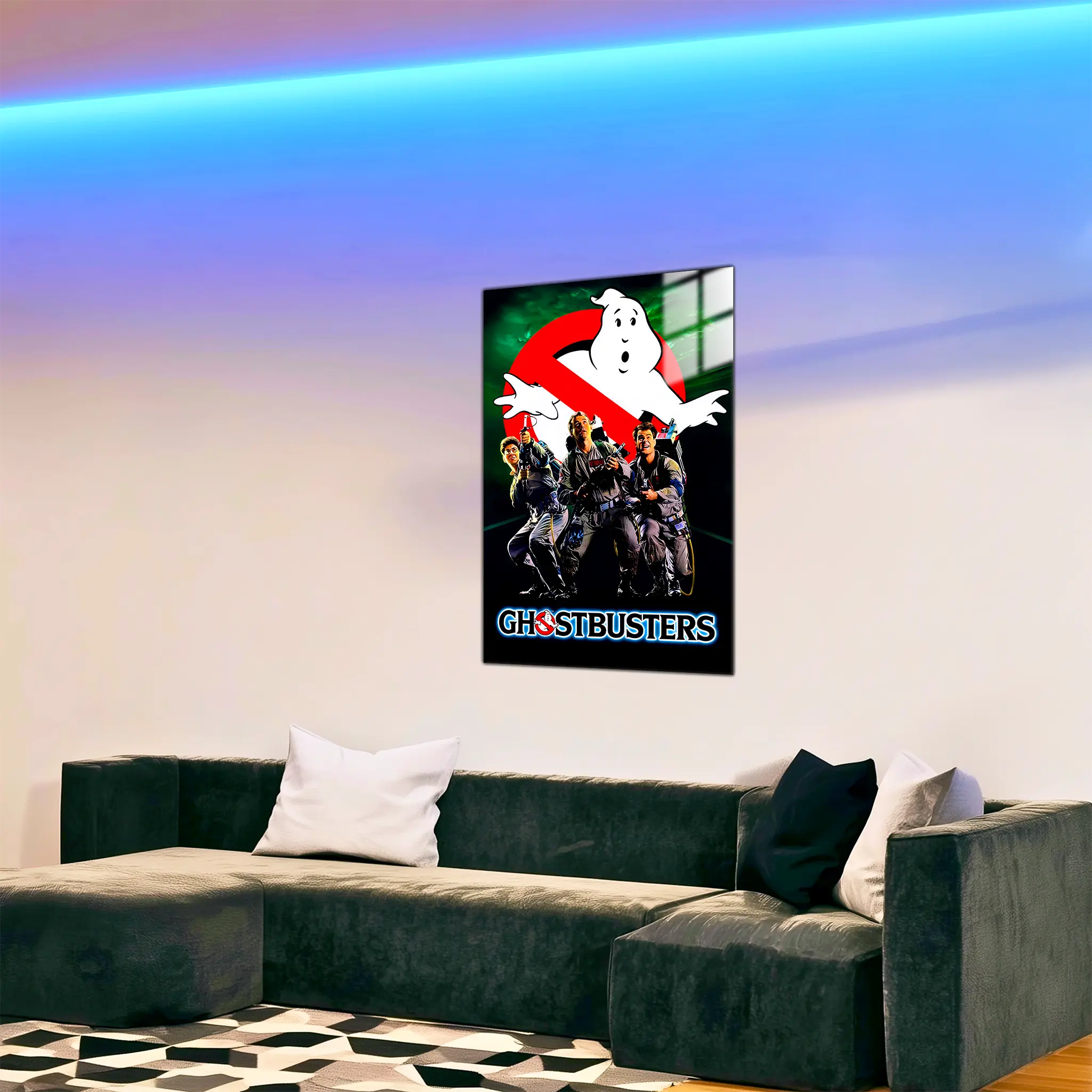tableau-sos-fantome-affiche-dans-le-salon | DreamWay