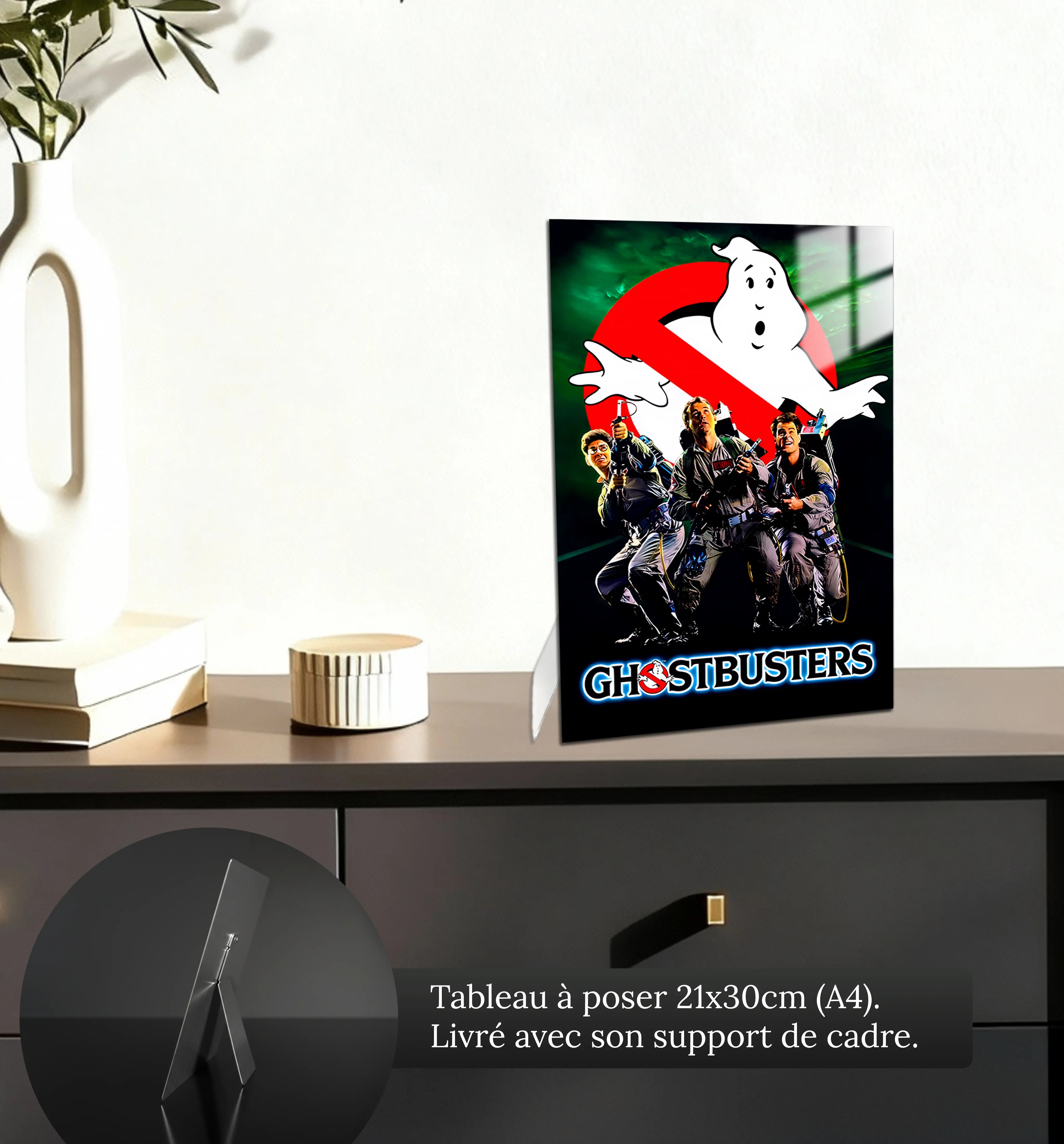 tableau-sos-fantome-affiche-petit-format-a-poser-sur-meuble | DreamWay