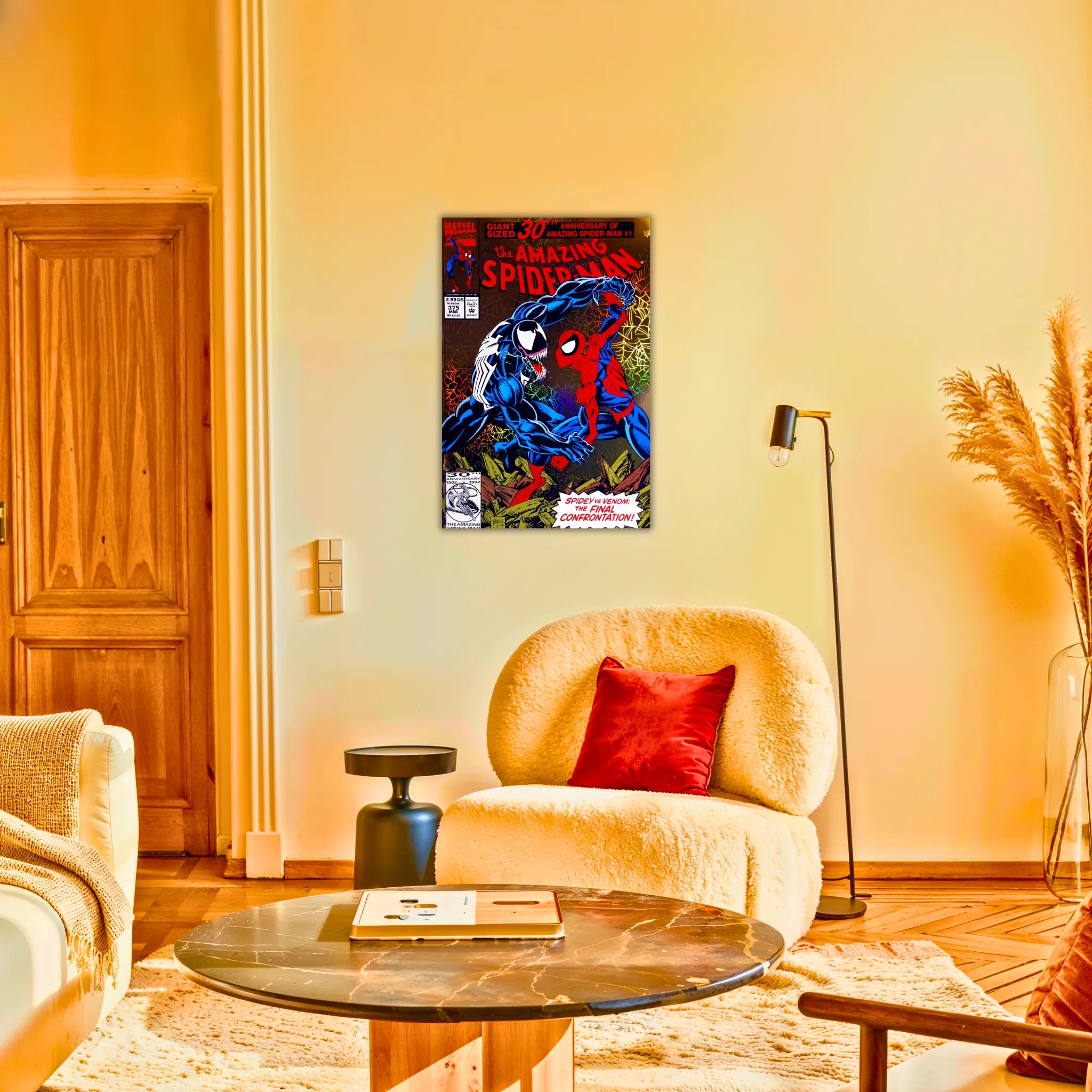 Tableau Spiderman Et Venom Magazine Comics