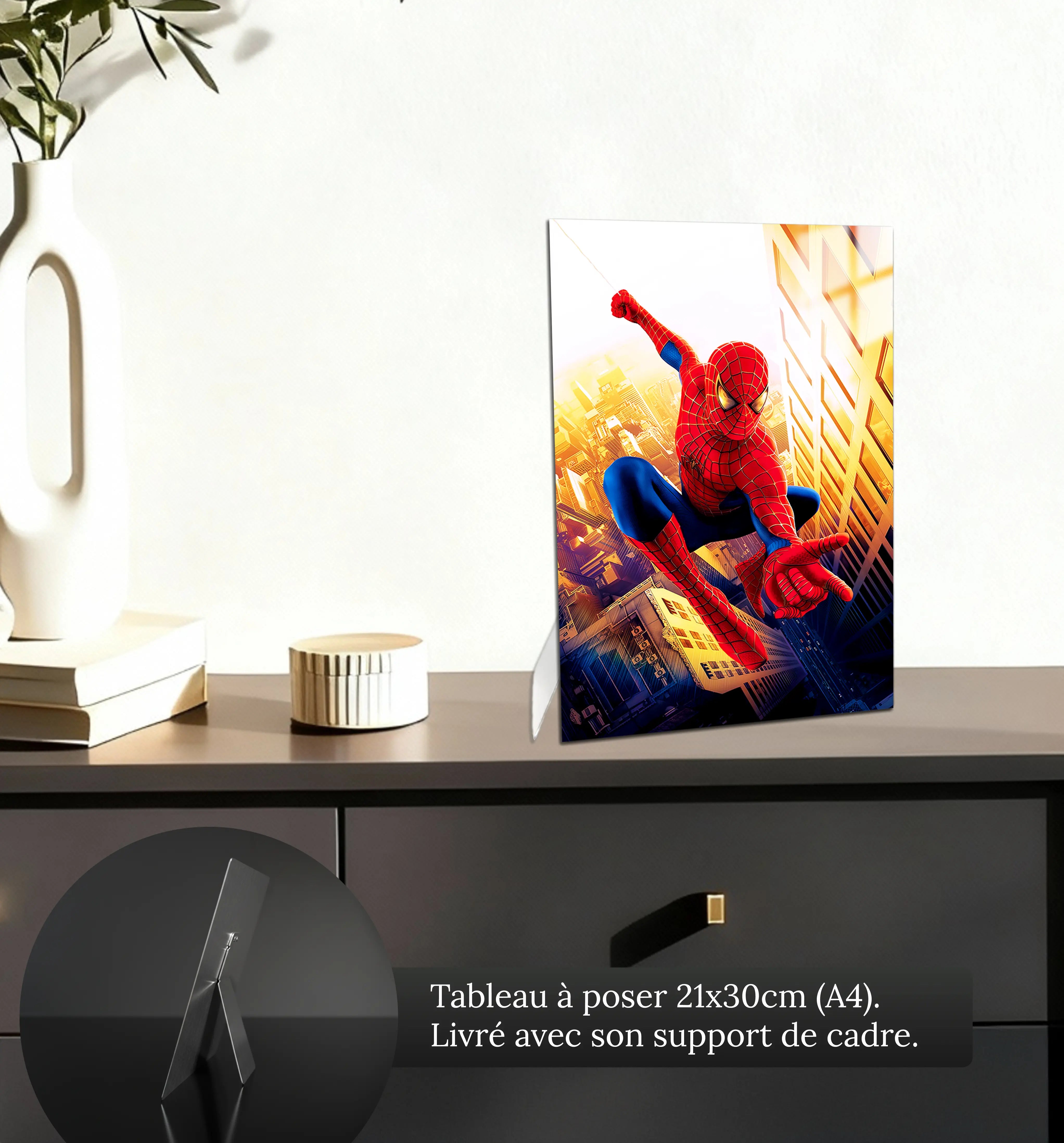 tableau-spiderman-heros-petit-format-a-poser-sur-meuble | DreamWay