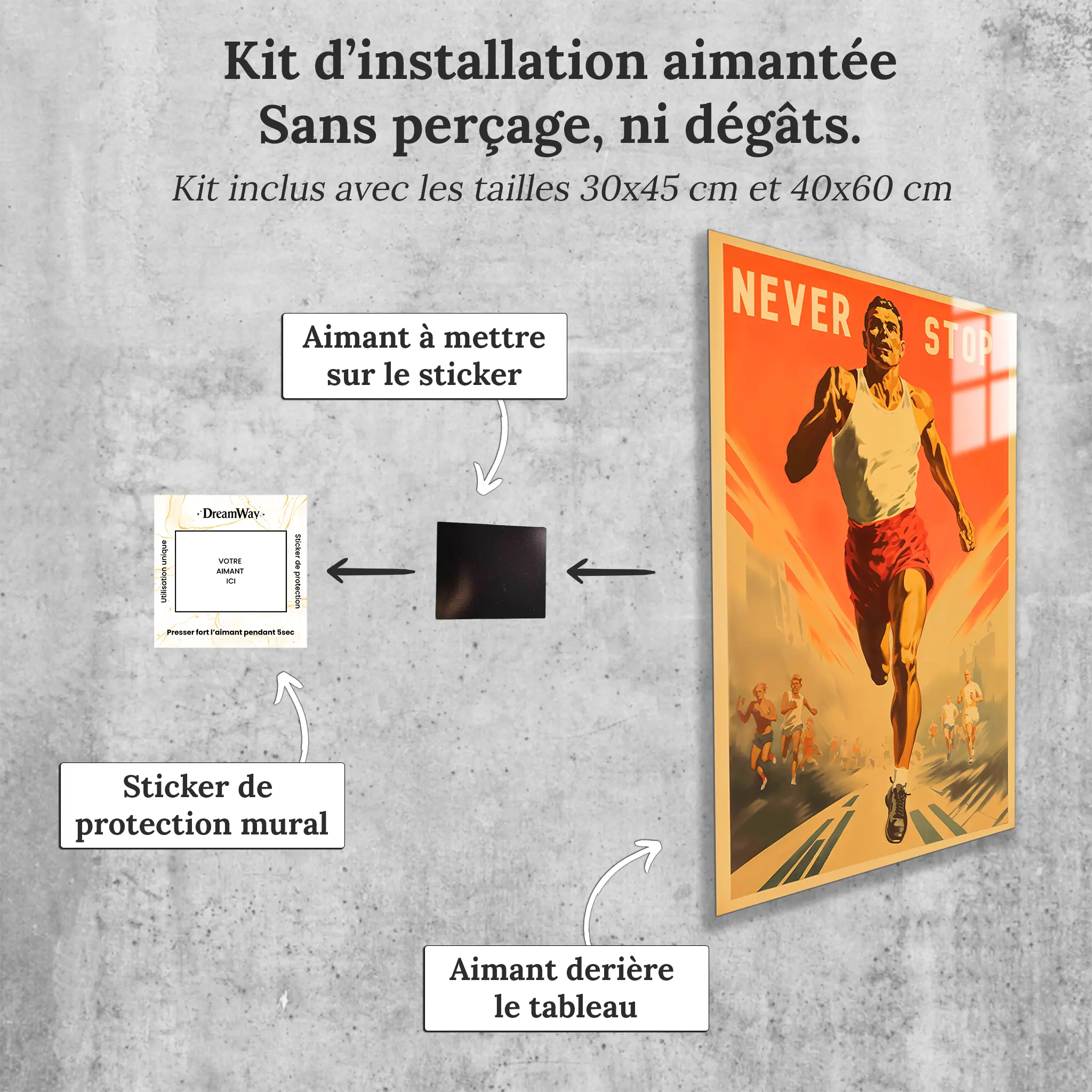 tableau-sport-vintage-avec-installation-aimantee | DreamWay
