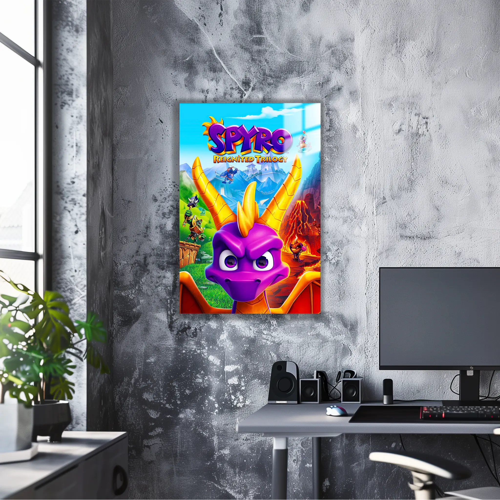 tableau-spryro-affiche-dans-le-bureau | DreamWay