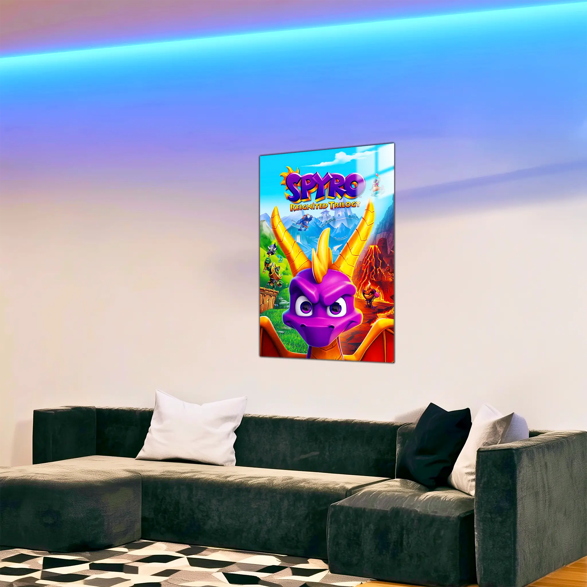 tableau-spryro-affiche-dans-le-salon | DreamWay