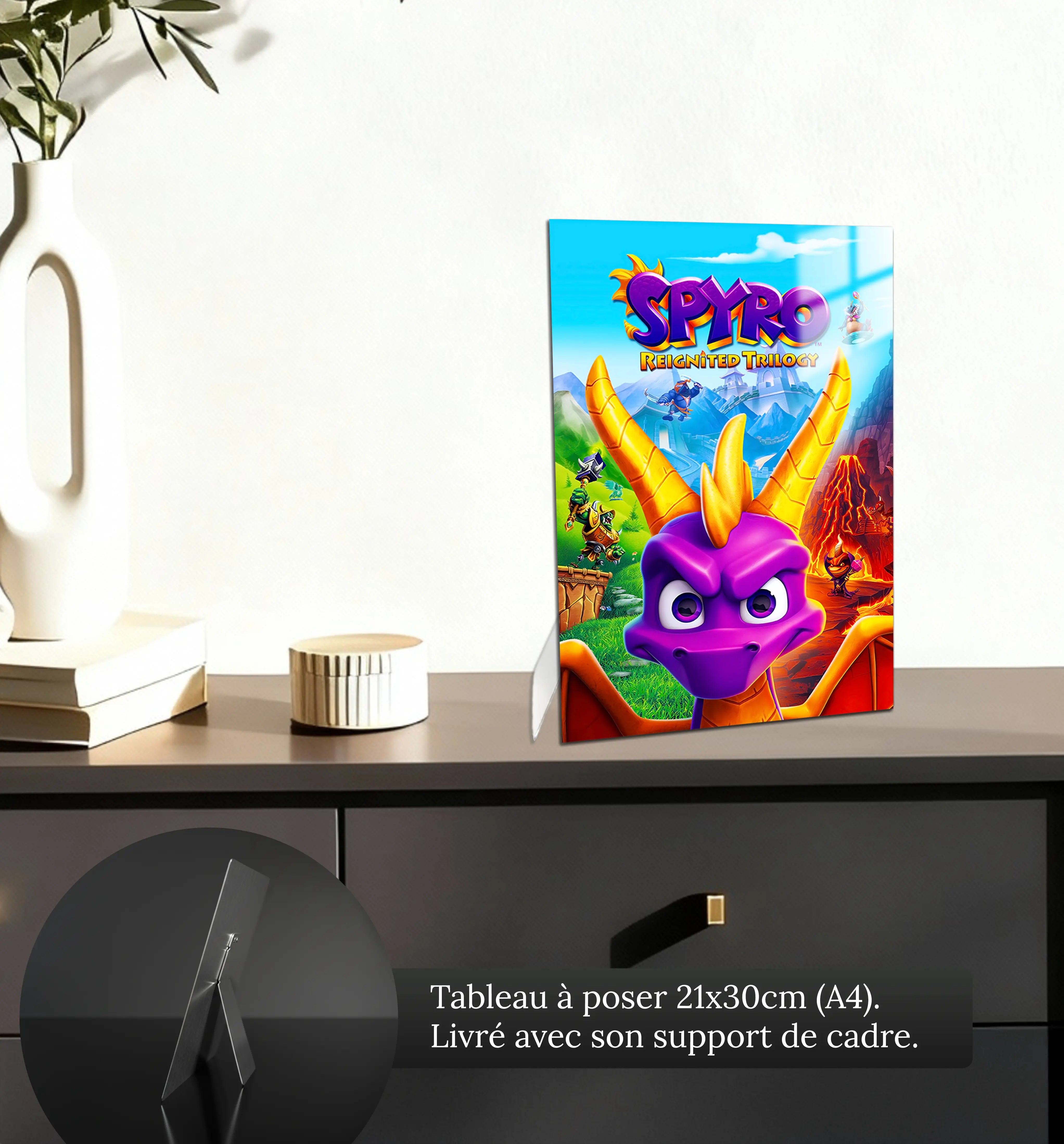 tableau-spryro-affiche-petit-format-a-poser-sur-meuble | DreamWay
