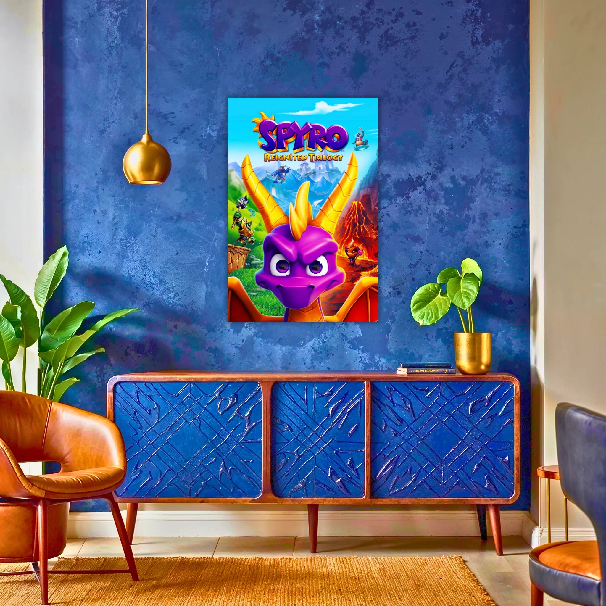 tableau-spyro-affiche-au-dessus-du-buffet | DreamWay