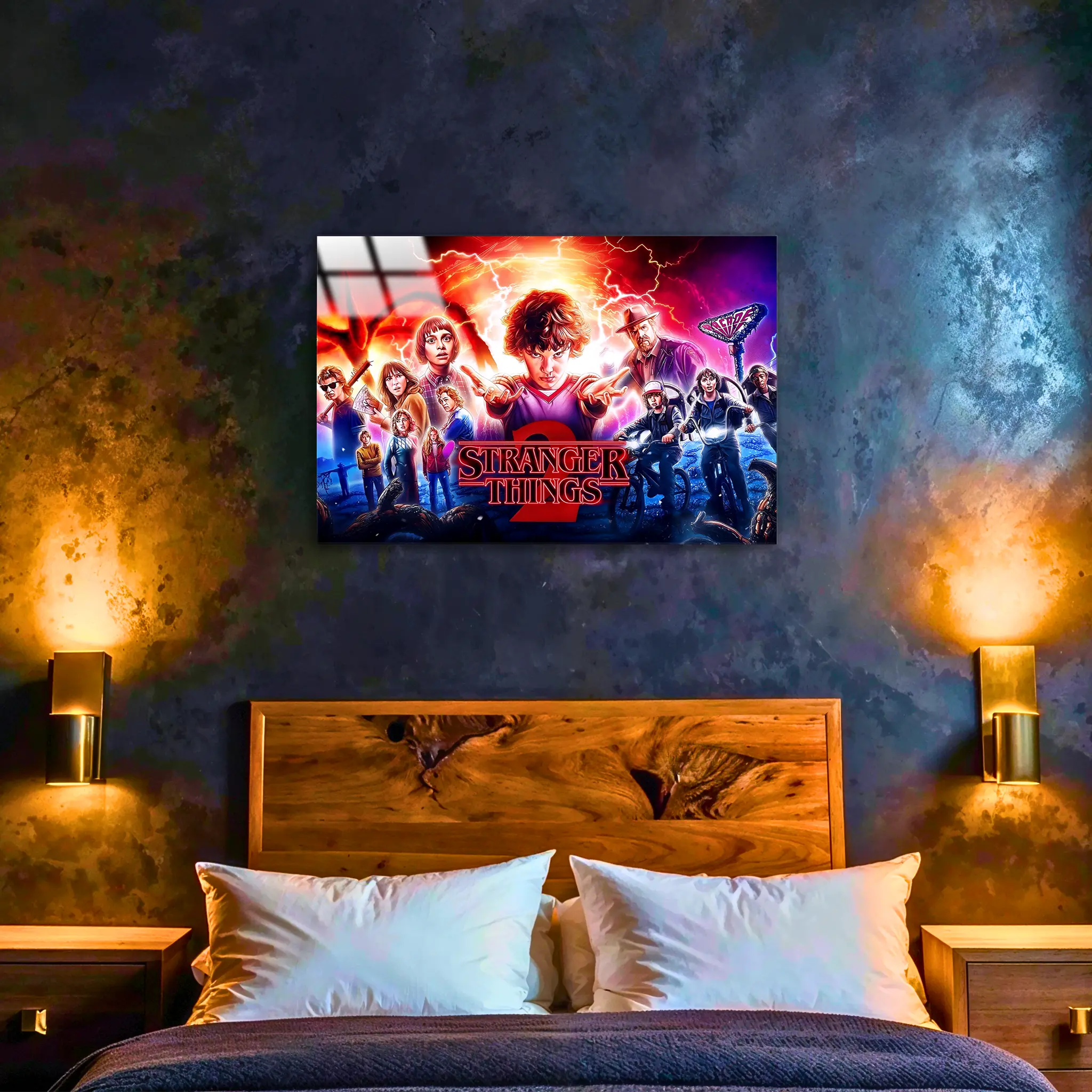 tableau-stanger-things-affiche-paysage-dans-la-chambre | DreamWay