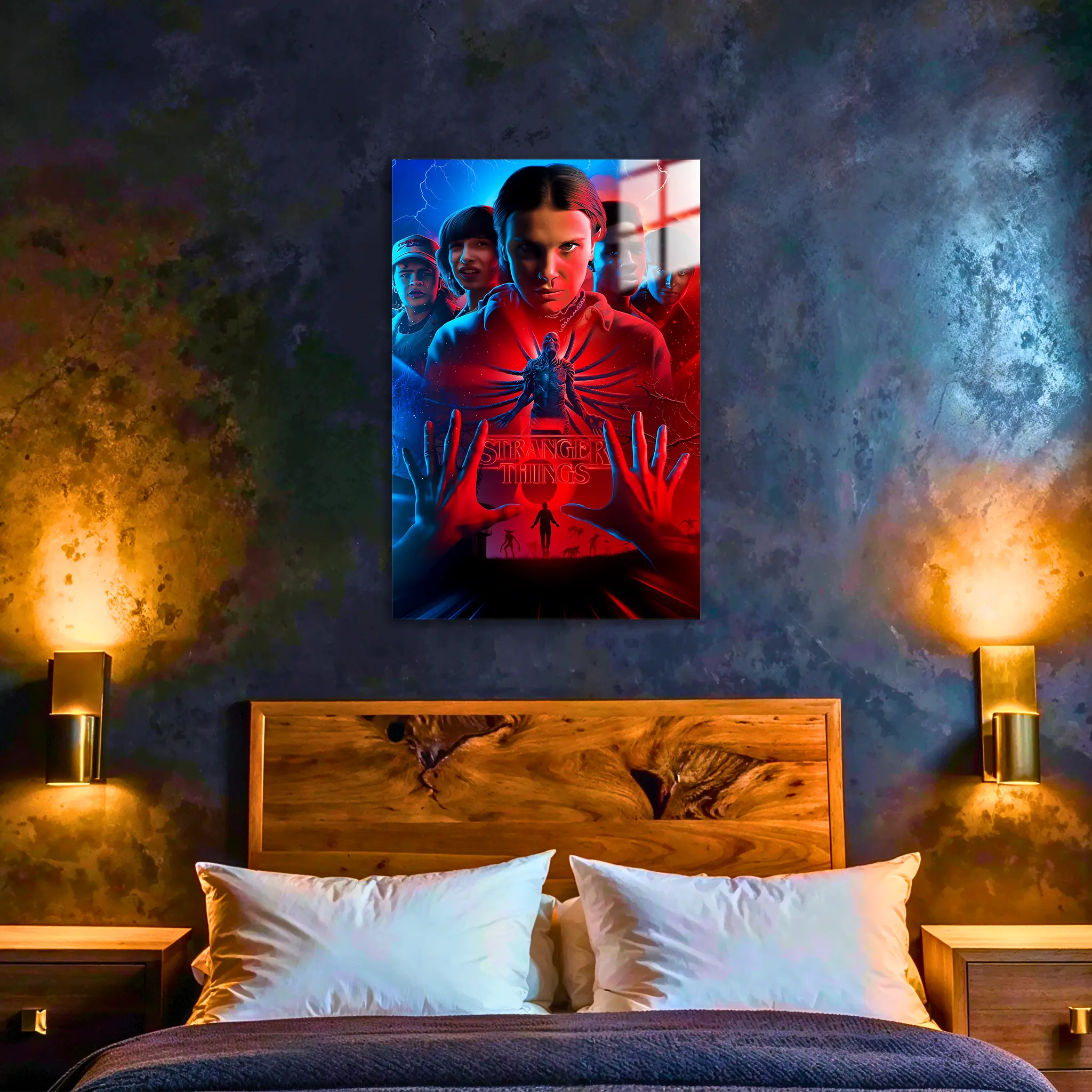 tableau-stanger-things-affiche-saison-5-dans-la-chambre | DreamWay