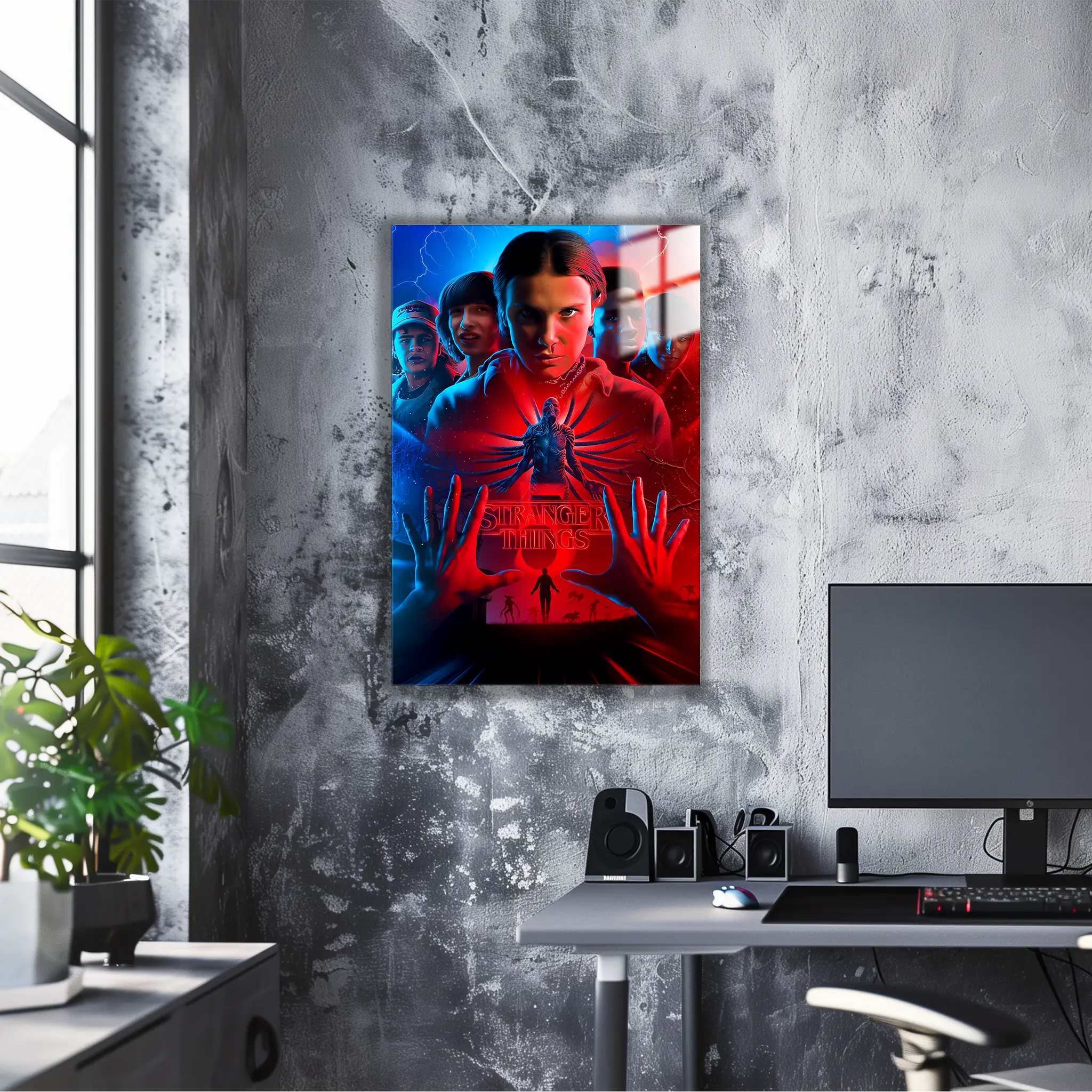 Tableau Stranger Things Affiche Saison 5