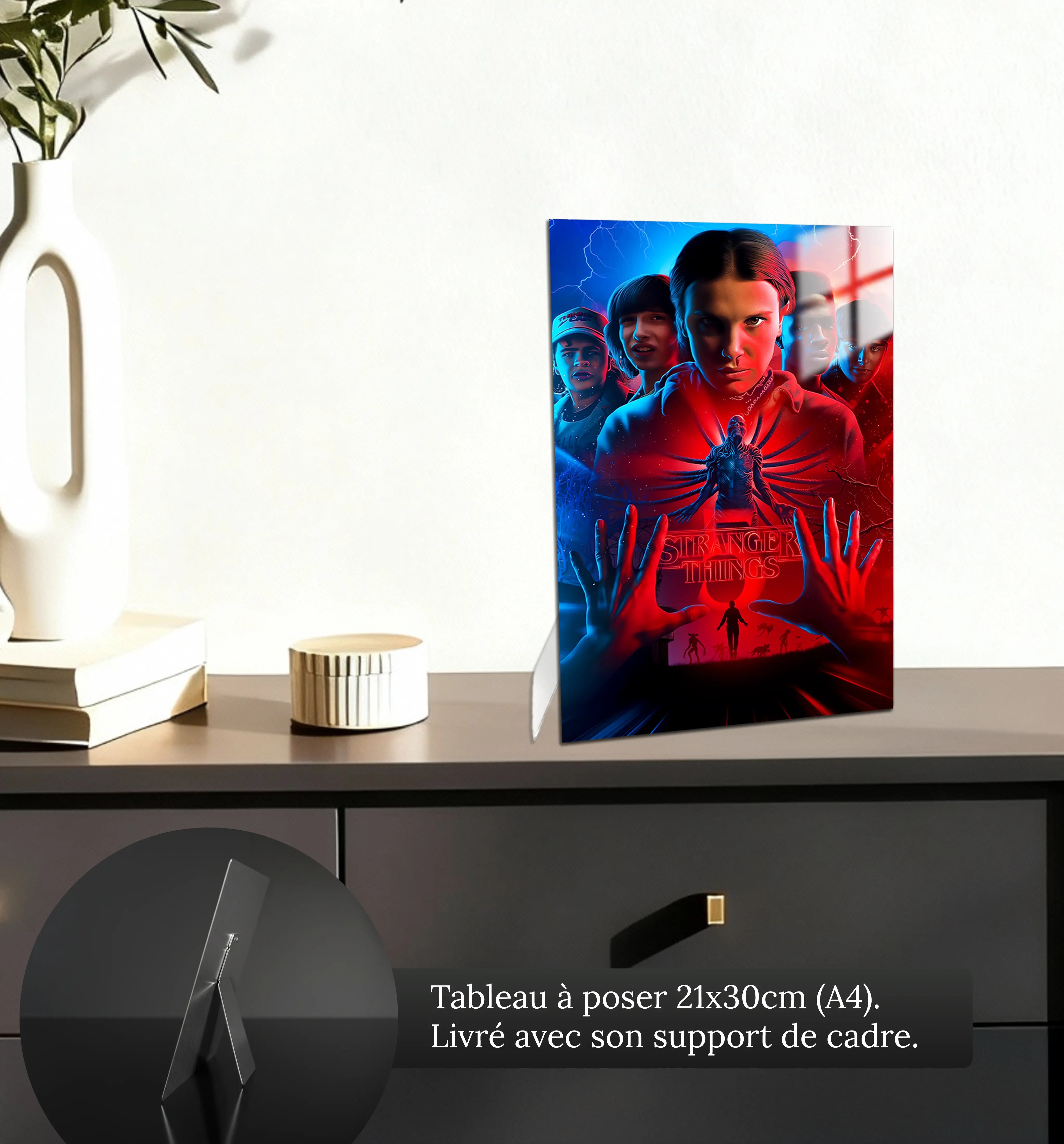 tableau-stanger-things-affiche-saison-5-petit-format-a-poser-sur-meuble | DreamWay
