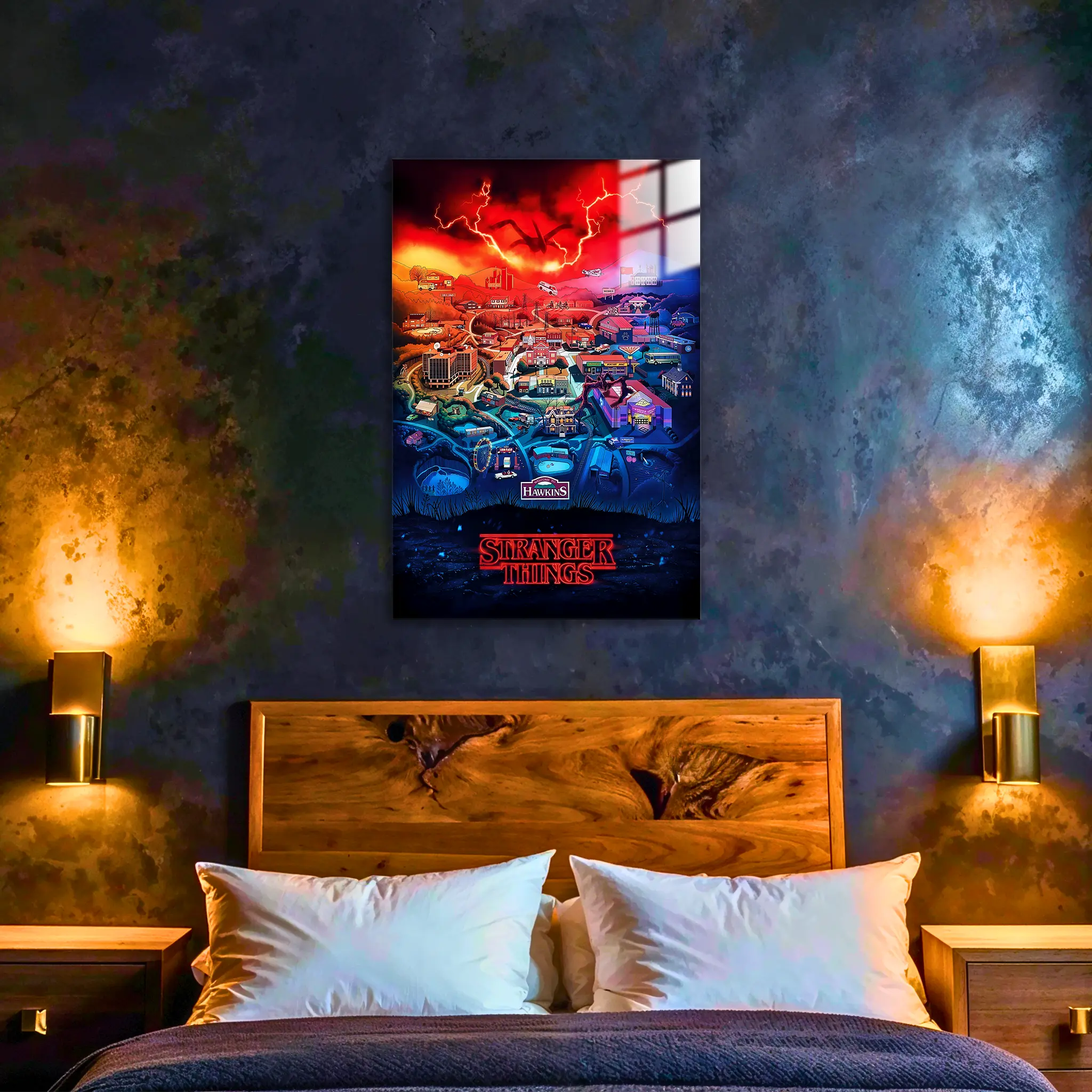 Tableau Stranger Things Hawkings