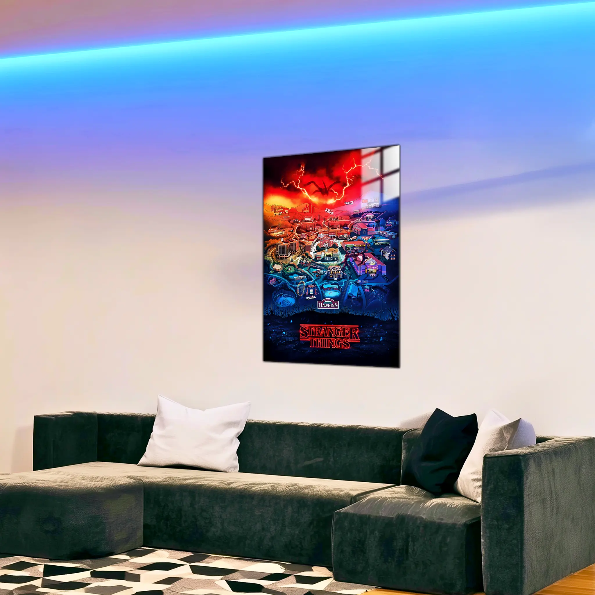 Tableau Stranger Things Hawkings