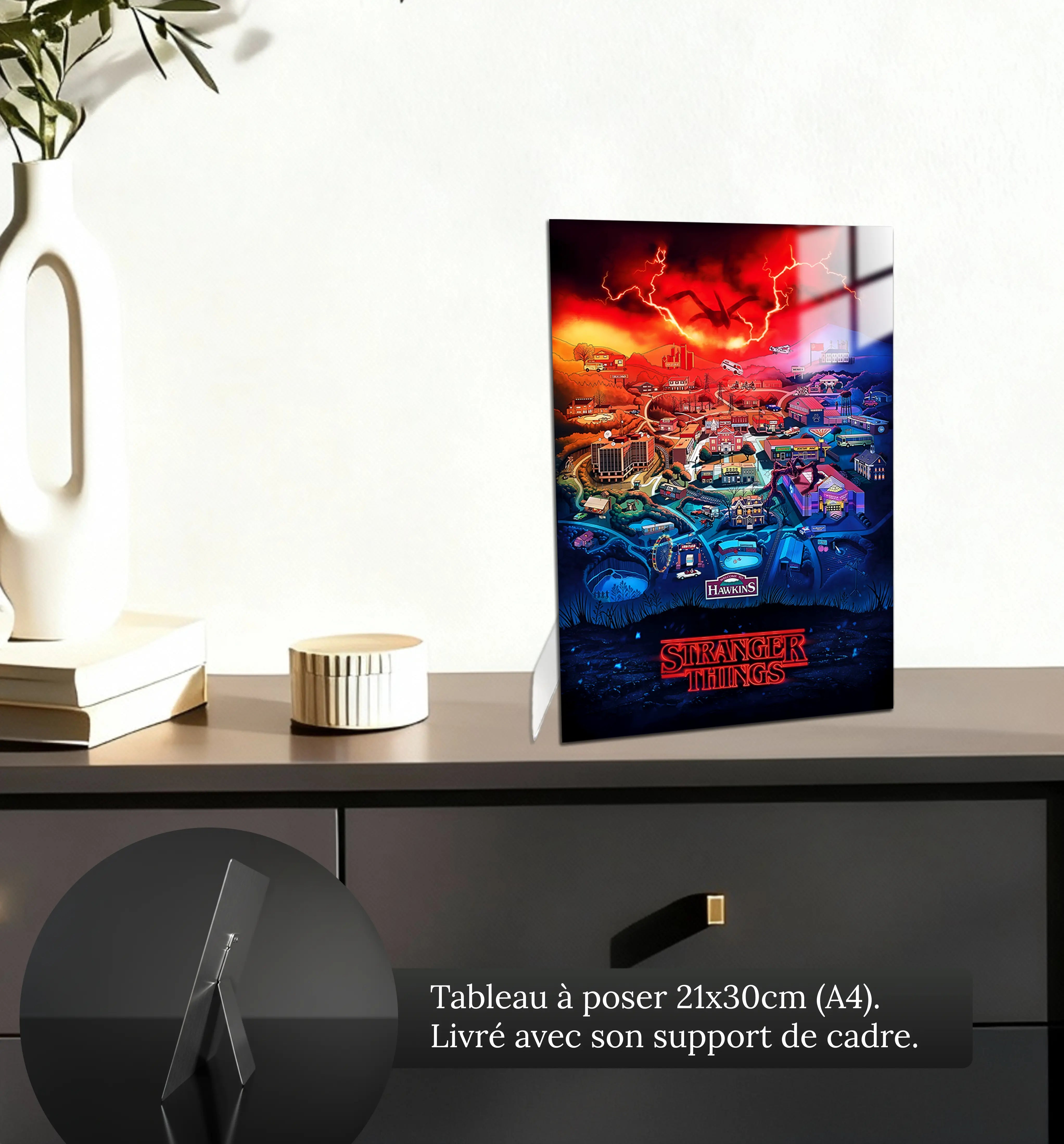 Tableau Stranger Things Hawkings