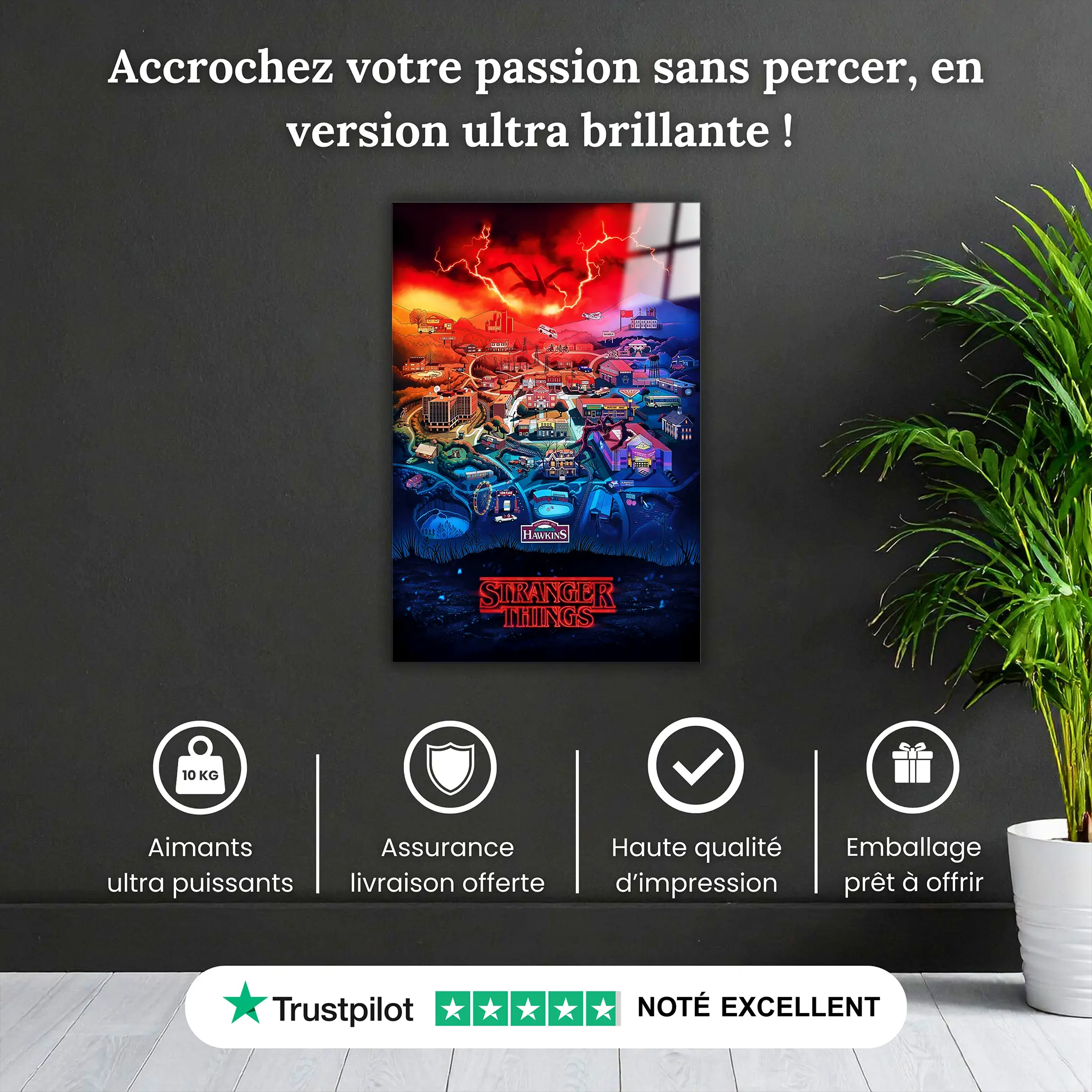 Tableau Stranger Things Hawkings