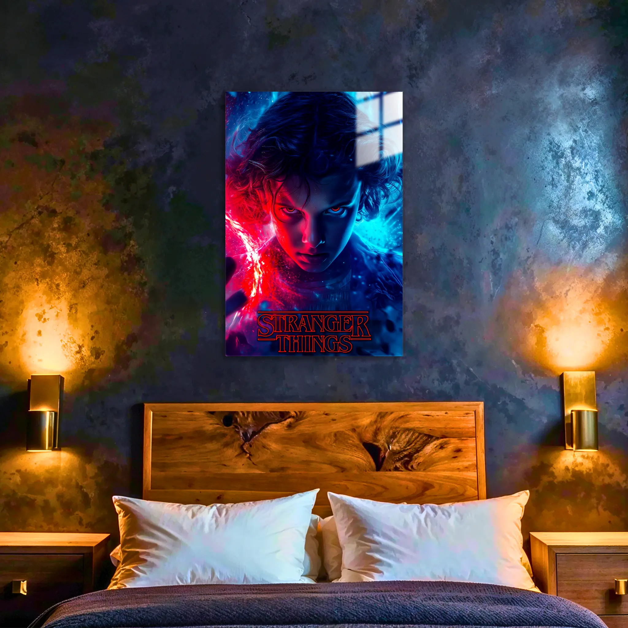 tableau-stanger-things-onze-dans-la-chambre | DreamWay