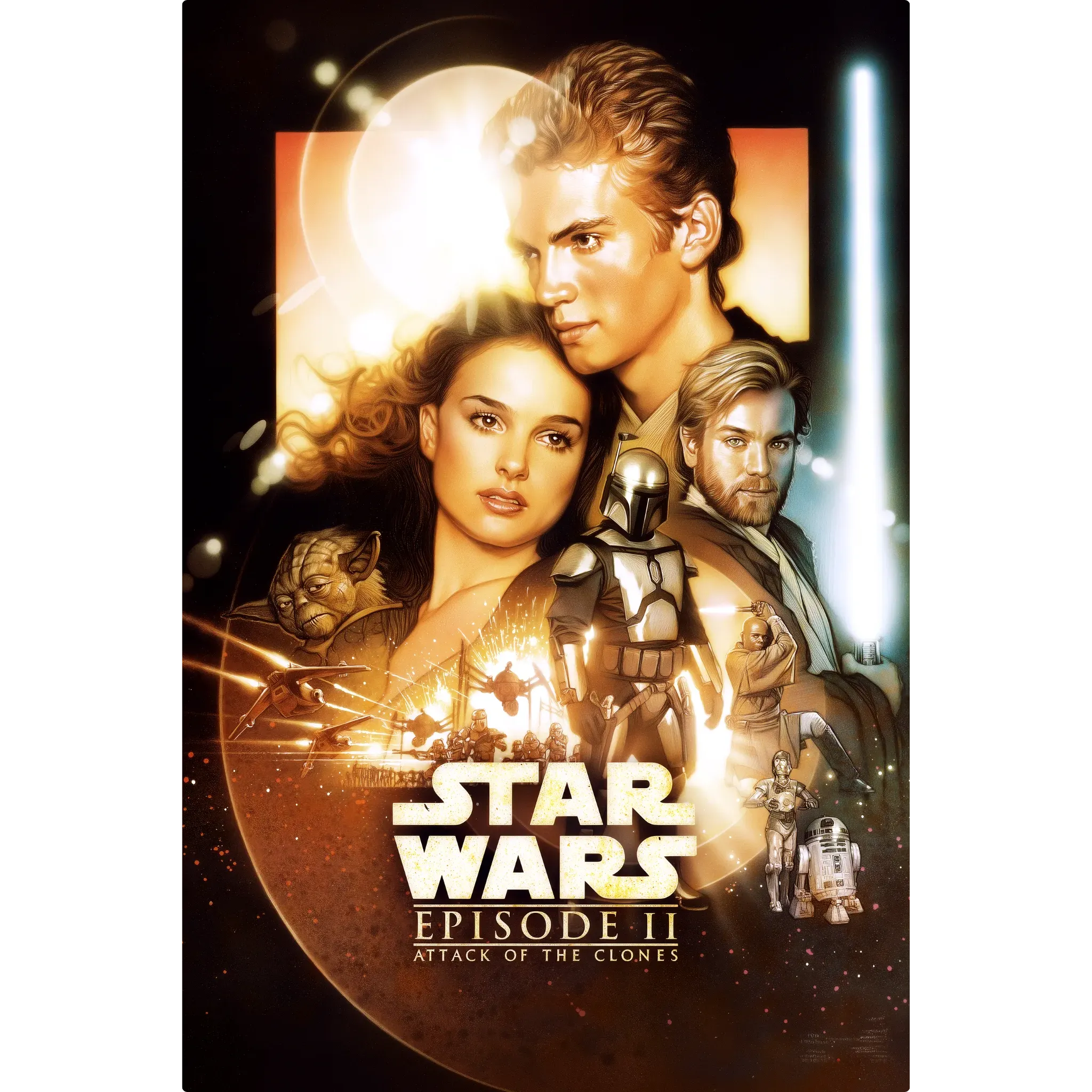 Tableau L'Attaque Des Clones