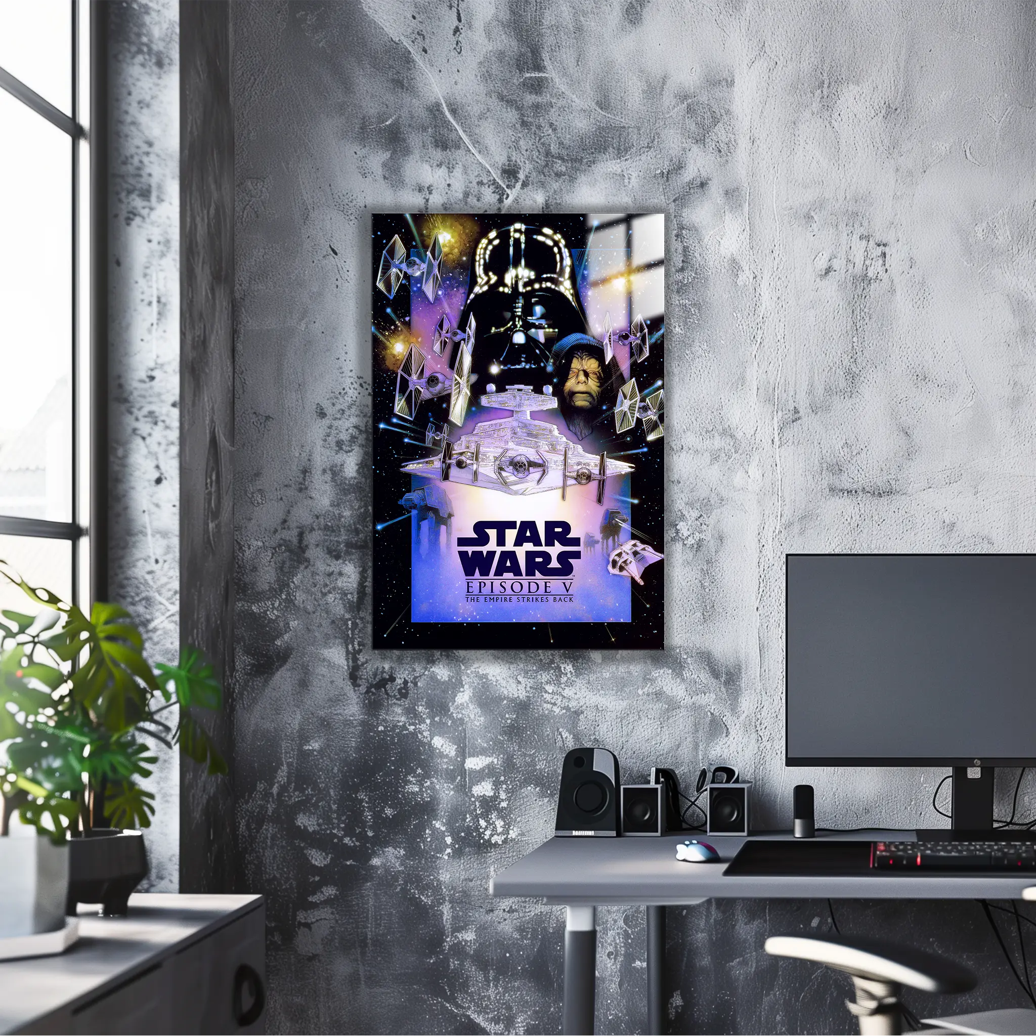 tableau-star-wars-l-empire-contre-attaque-dans-le-bureau | DreamWay