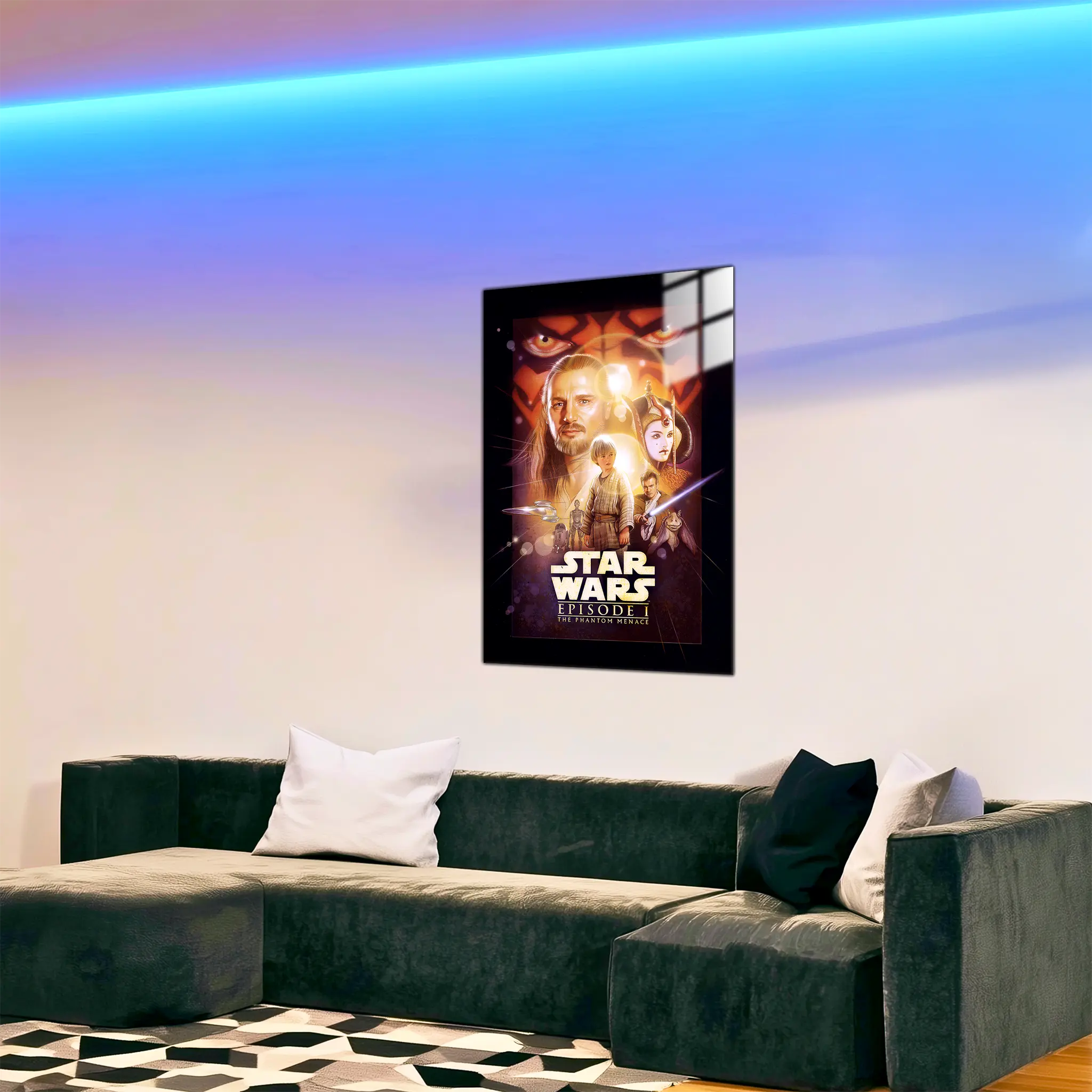 tableau-star-wars-la-menace-fantome-dans-le-salon | DreamWay