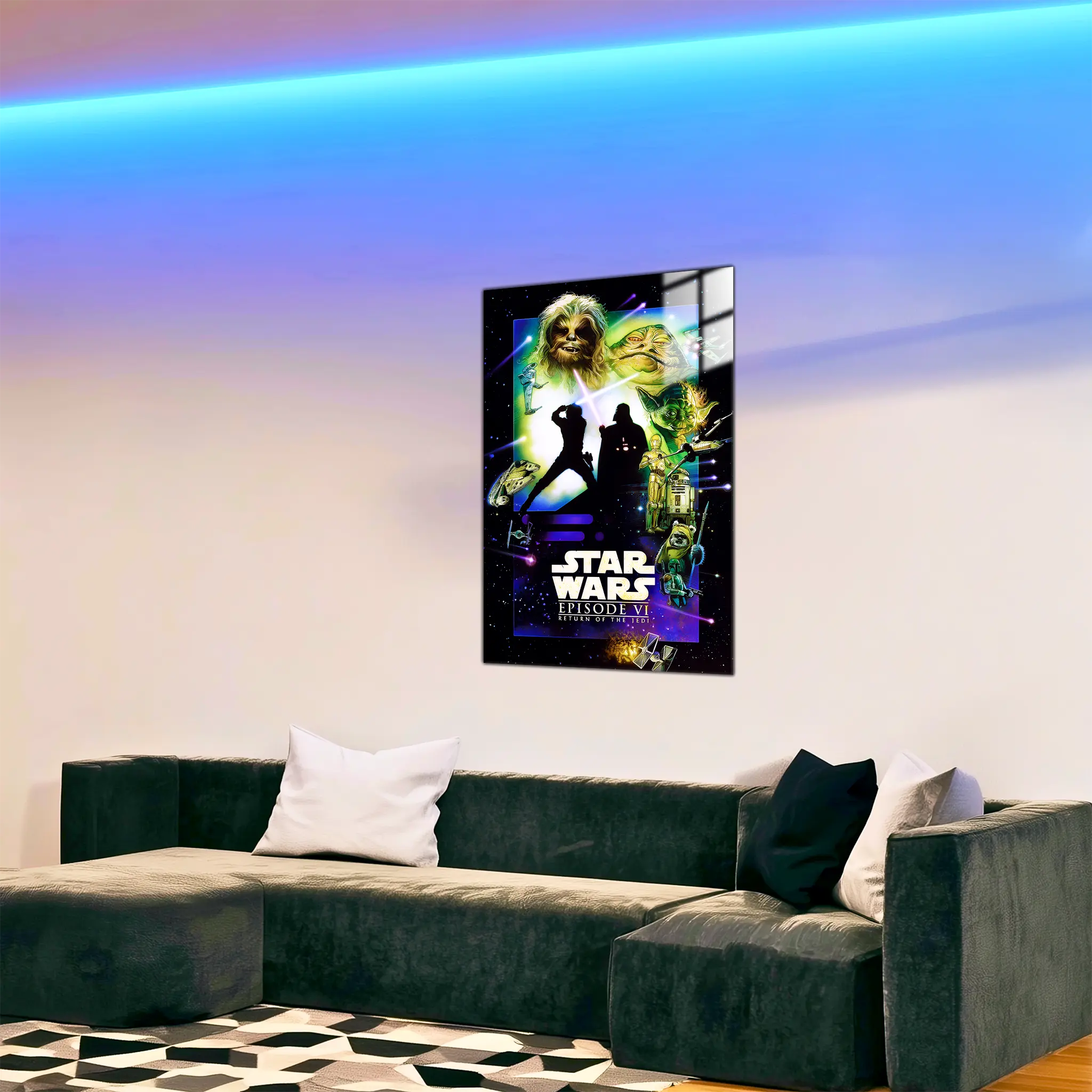 tableau-star-wars-le-retour-du-jedi-dans-le-salon | DreamWay