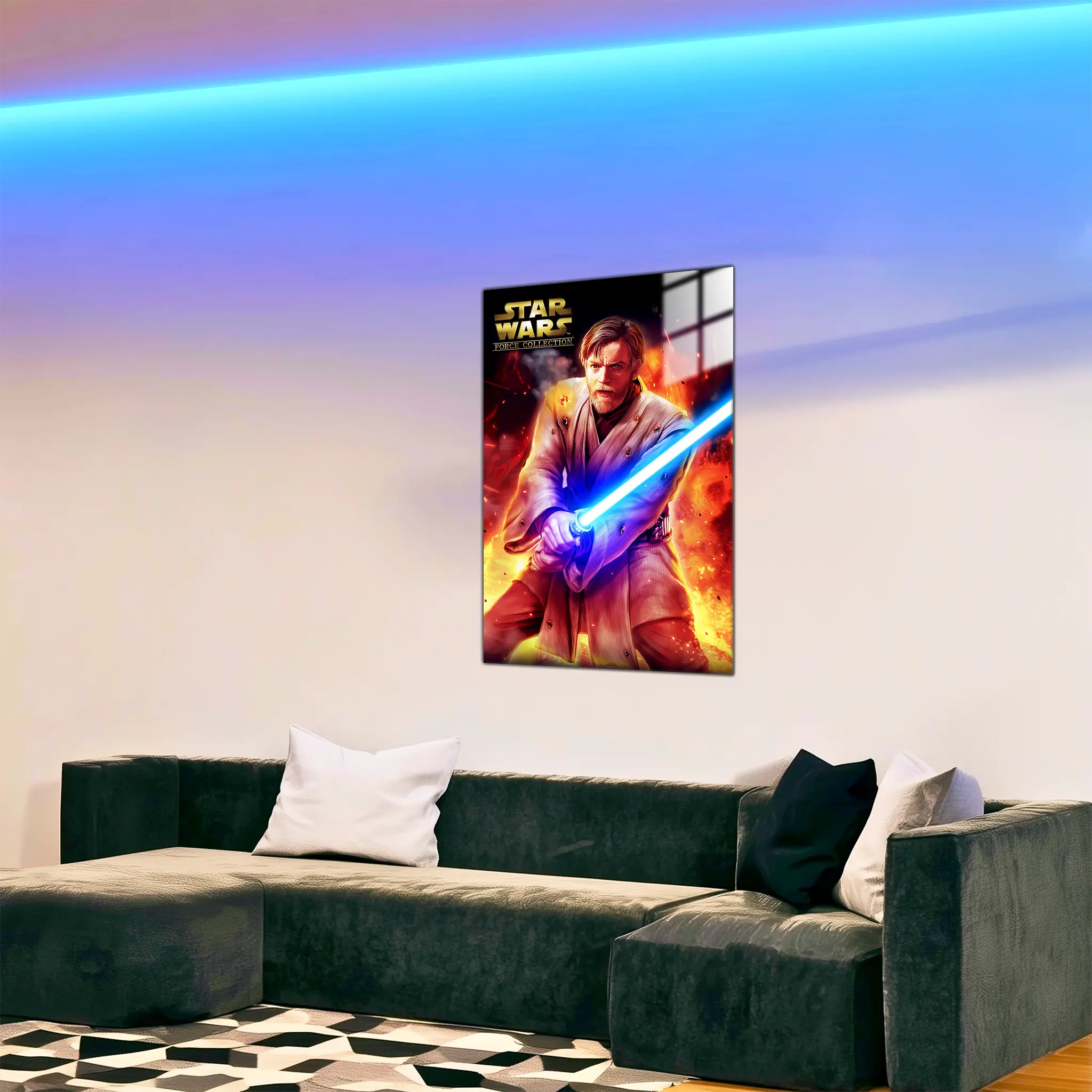 tableau-star-wars-obi-wan-kenobi-dans-le-salon | DreamWay