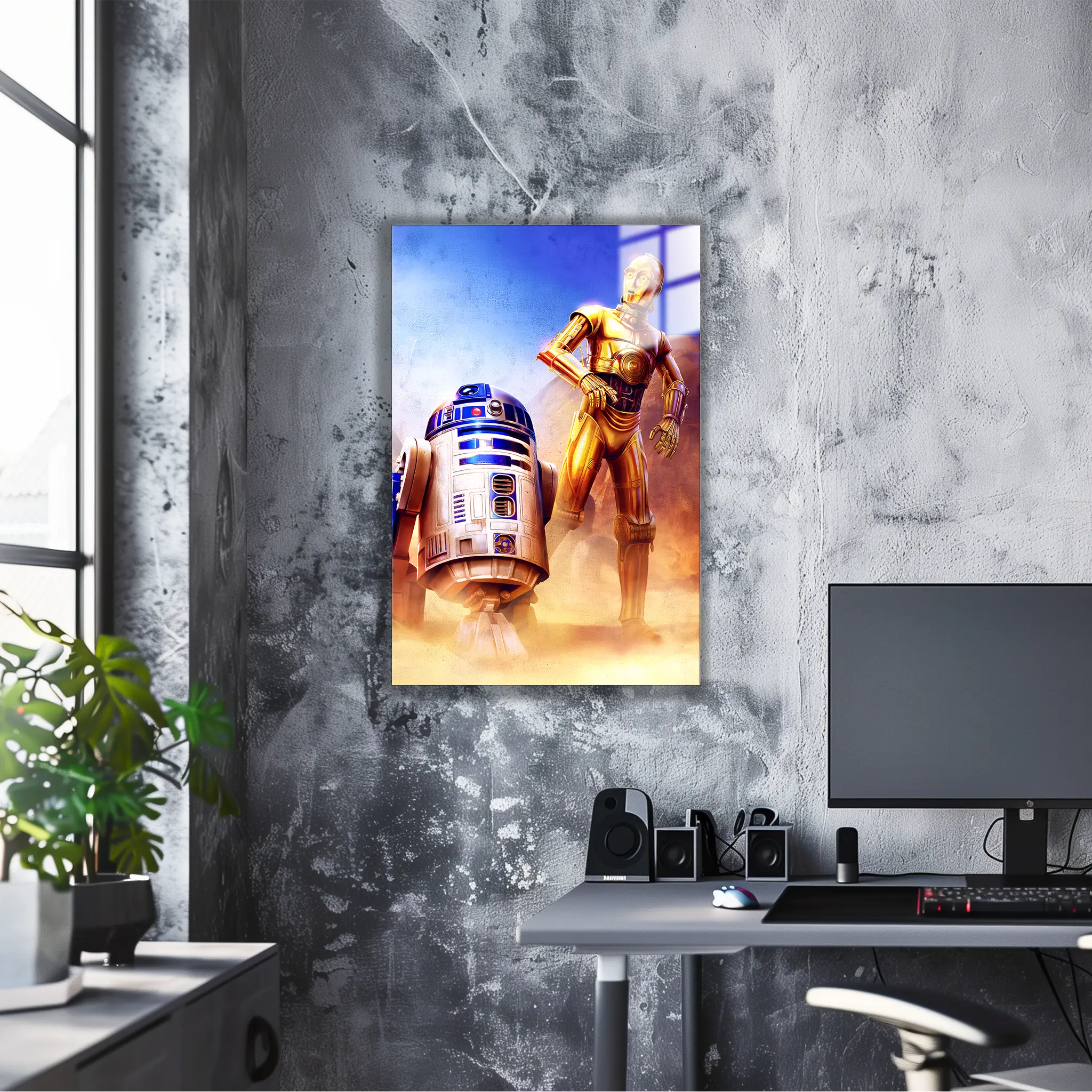 tableau-star-wars-r2d2-c-3po | DreamWay