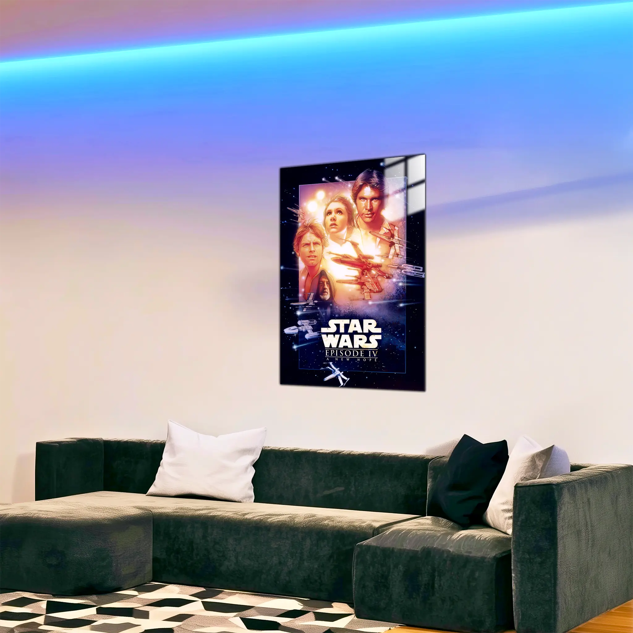 tableau-star-wars-un-nouveau-espoir-dans-le-salon | DreamWay