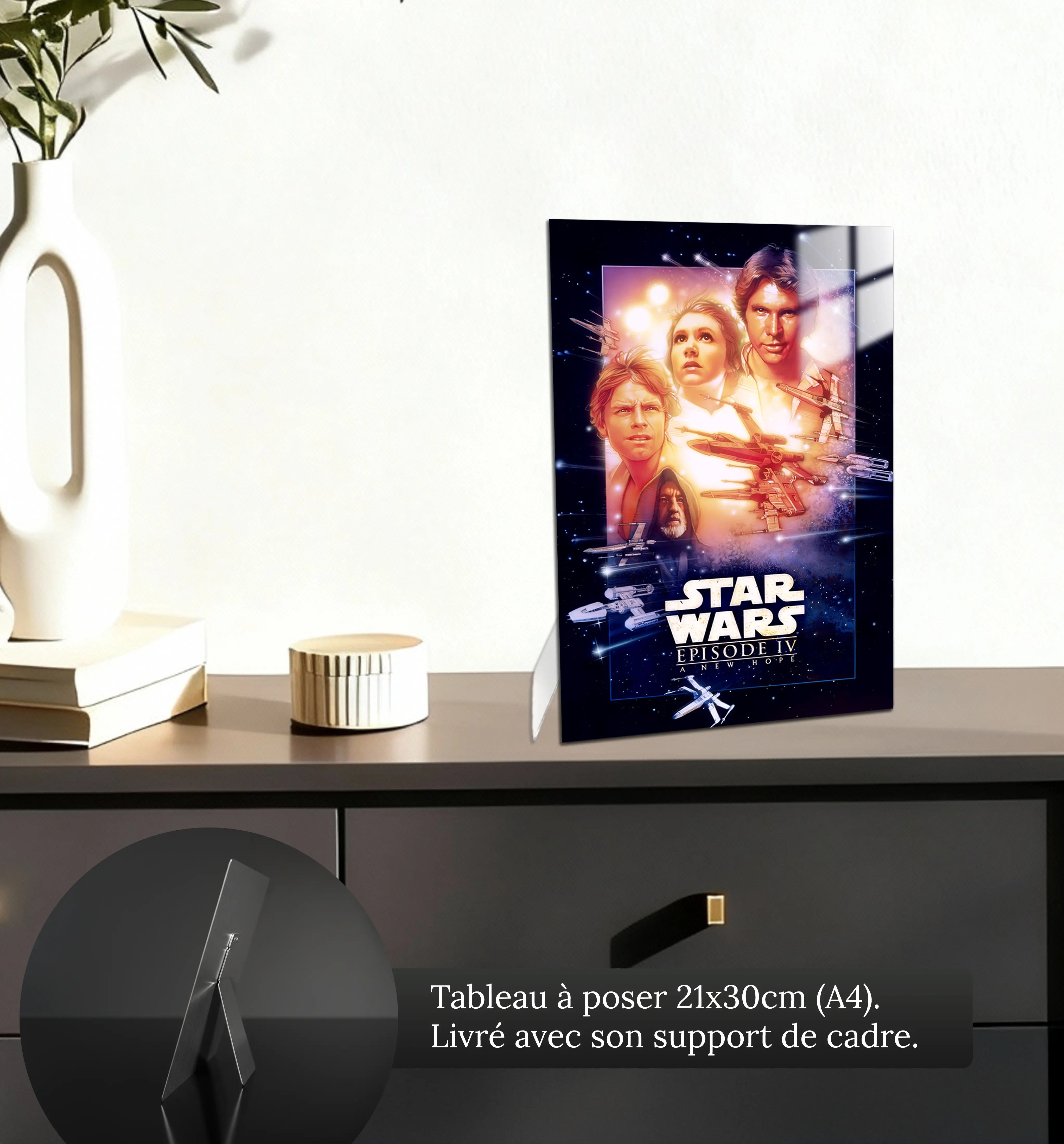 tableau-star-wars-un-nouveau-espoir-petit-format-a-poser-sur-meuble | DreamWay
