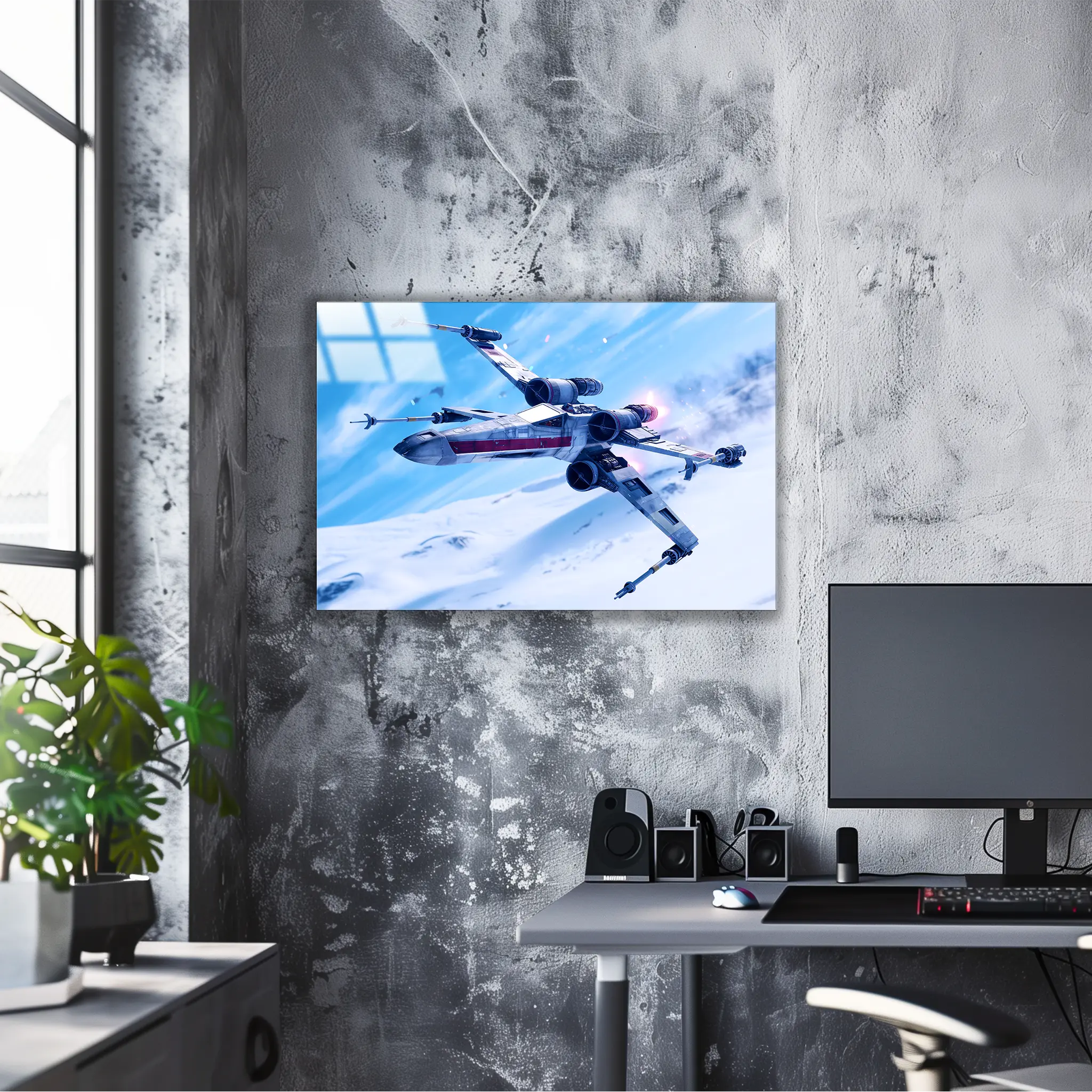 tableau-star-wars-vaisseau-x-wing | DreamWay